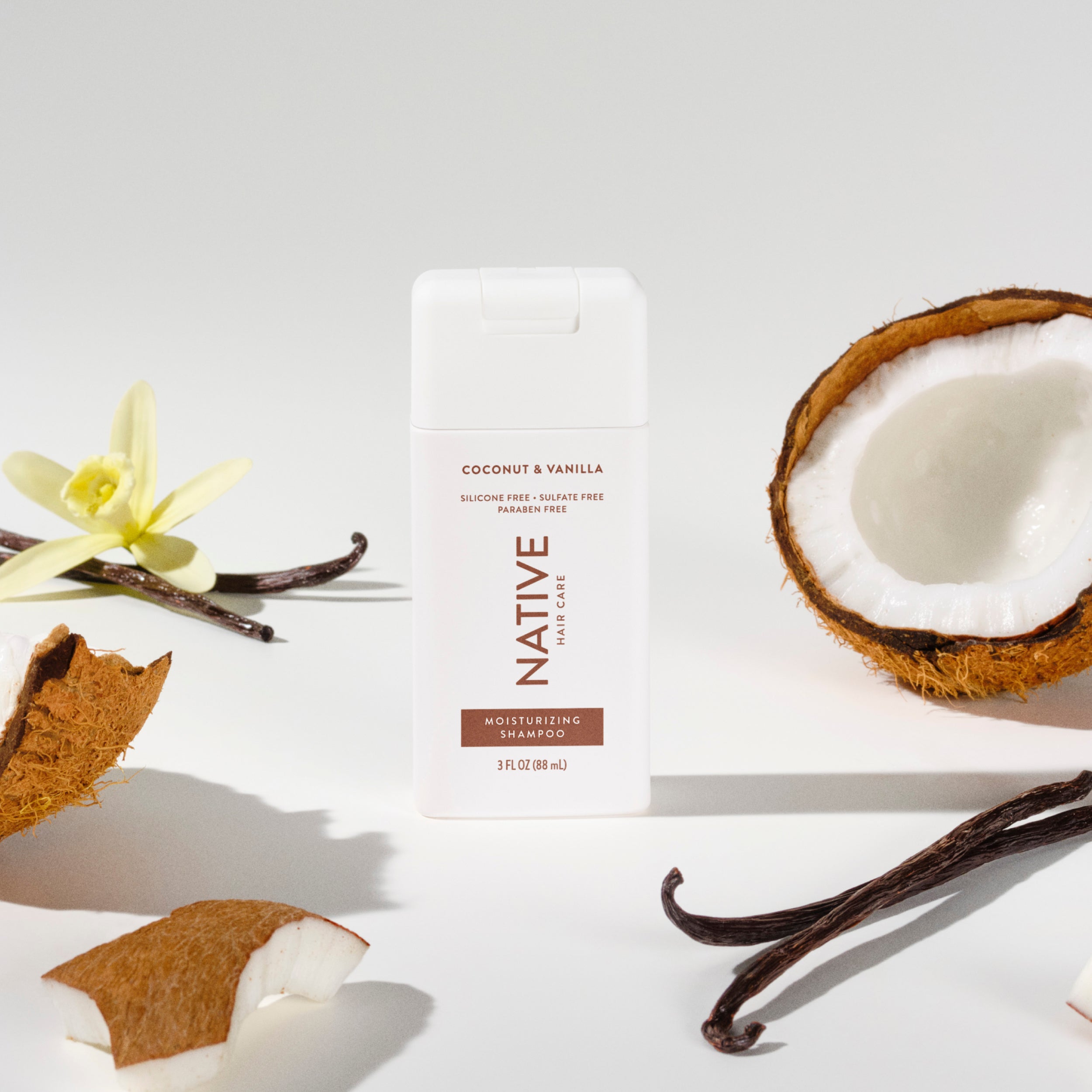 Mini Moisturizing Shampoo Classic Coconut and Vanilla 3oz Daily Routine