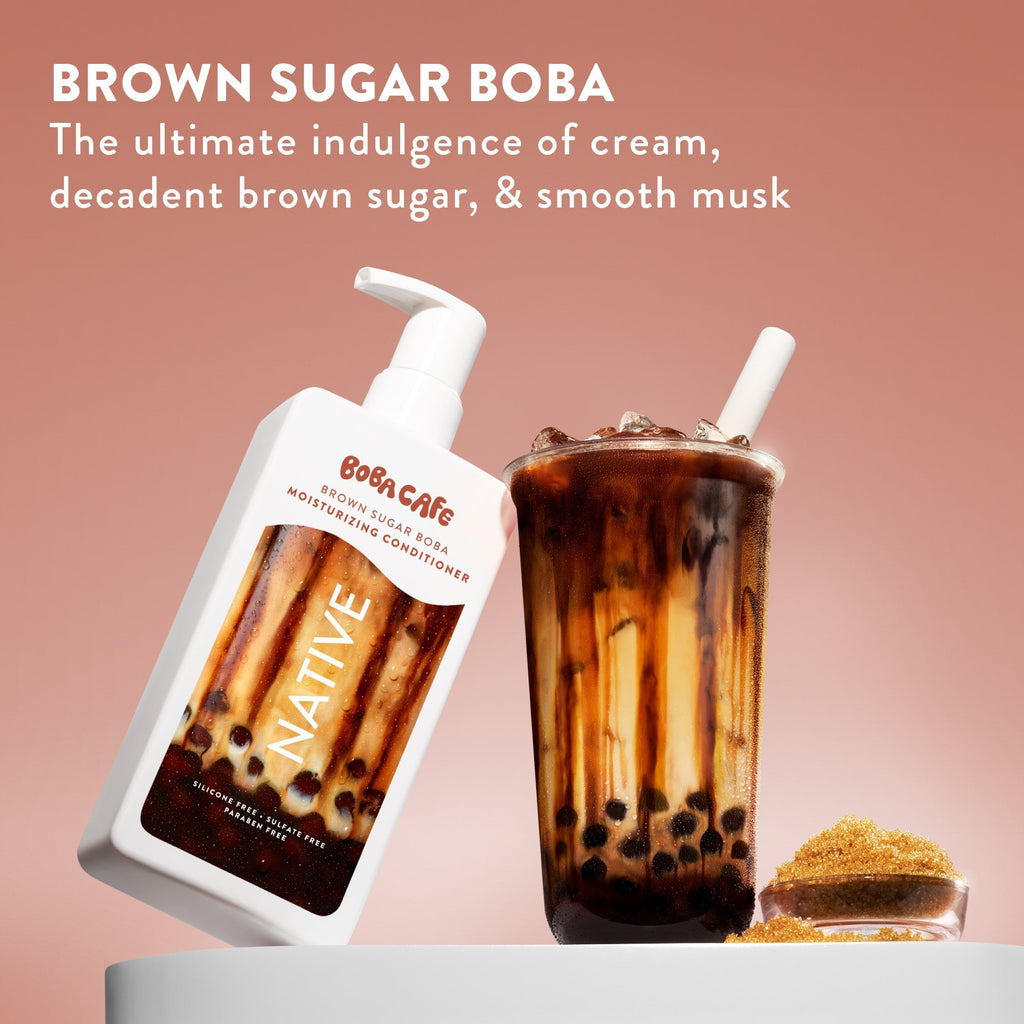 Moisturizing Conditioner Limited Edition Brown Sugar Boba 16.5oz Daily Routine