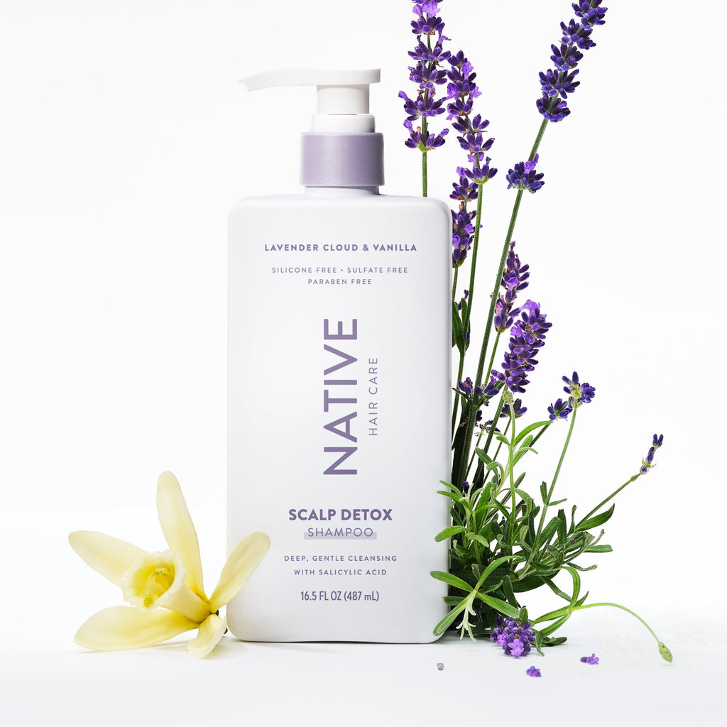 Scalp Clarifying Shampoo Classic Lavender Cloud and Vanilla 16.5oz Daily Routine