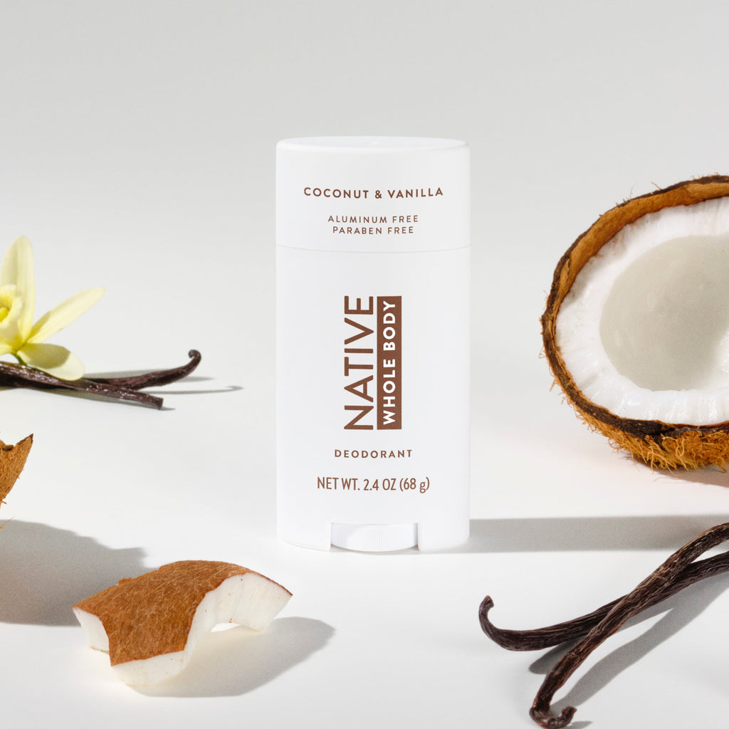 Whole Body Deodorant Stick Classic Coconut and Vanilla 2.4oz Daily Routine