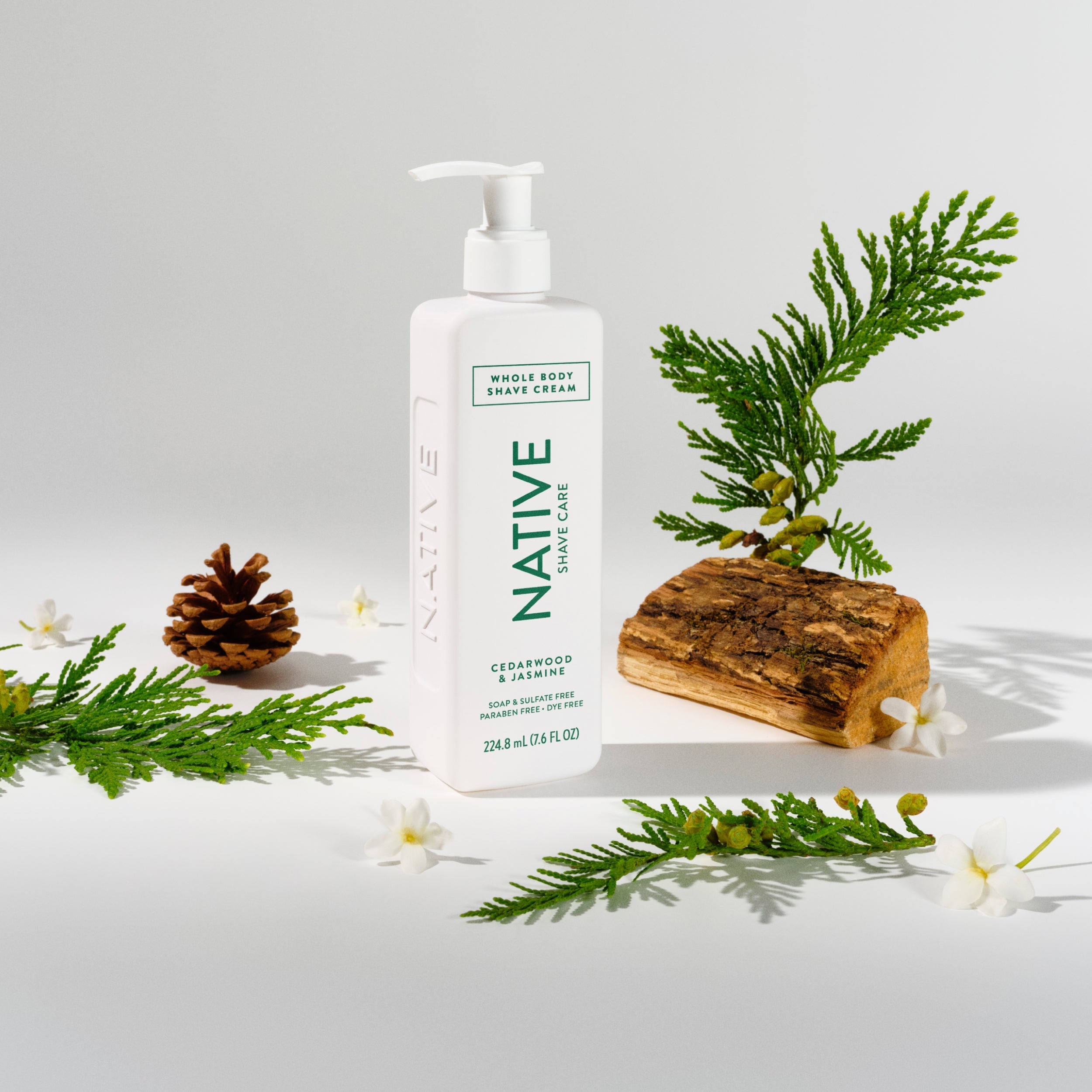 Whole Body Shave Cream Classic Cedarwood and Jasmine 7.6oz Daily Routine