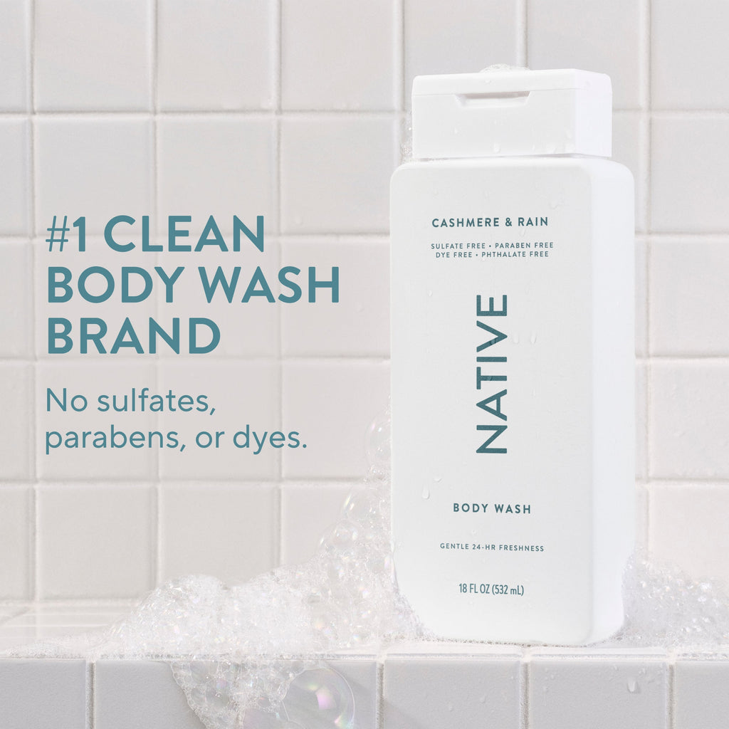 Body Wash Classic Cashmere and Rain 18oz Daily Routine