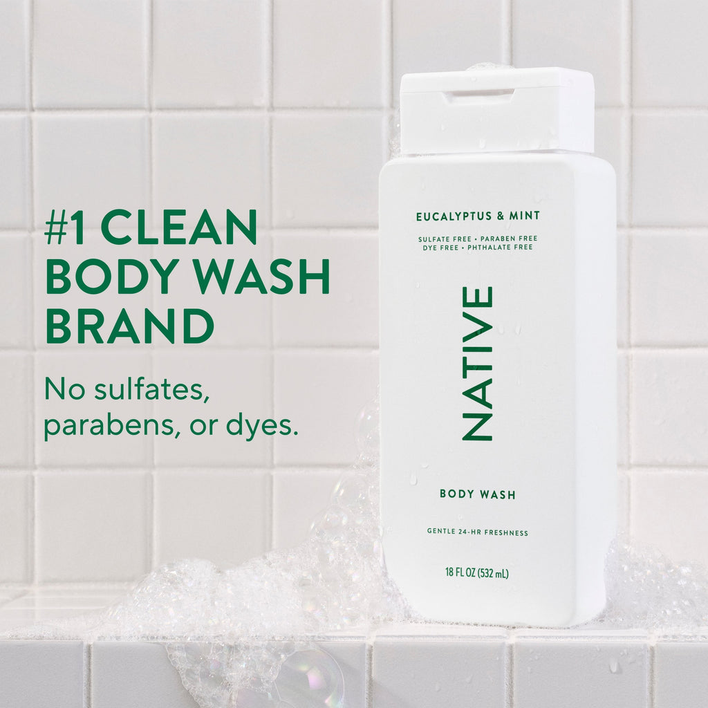Body Wash Classic Eucalyptus and Mint 18oz Daily Routine