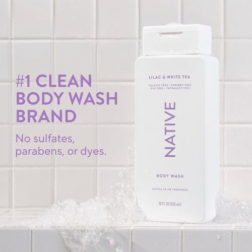 Body Wash Classic Lilac and White Tea 18oz Daily Routine