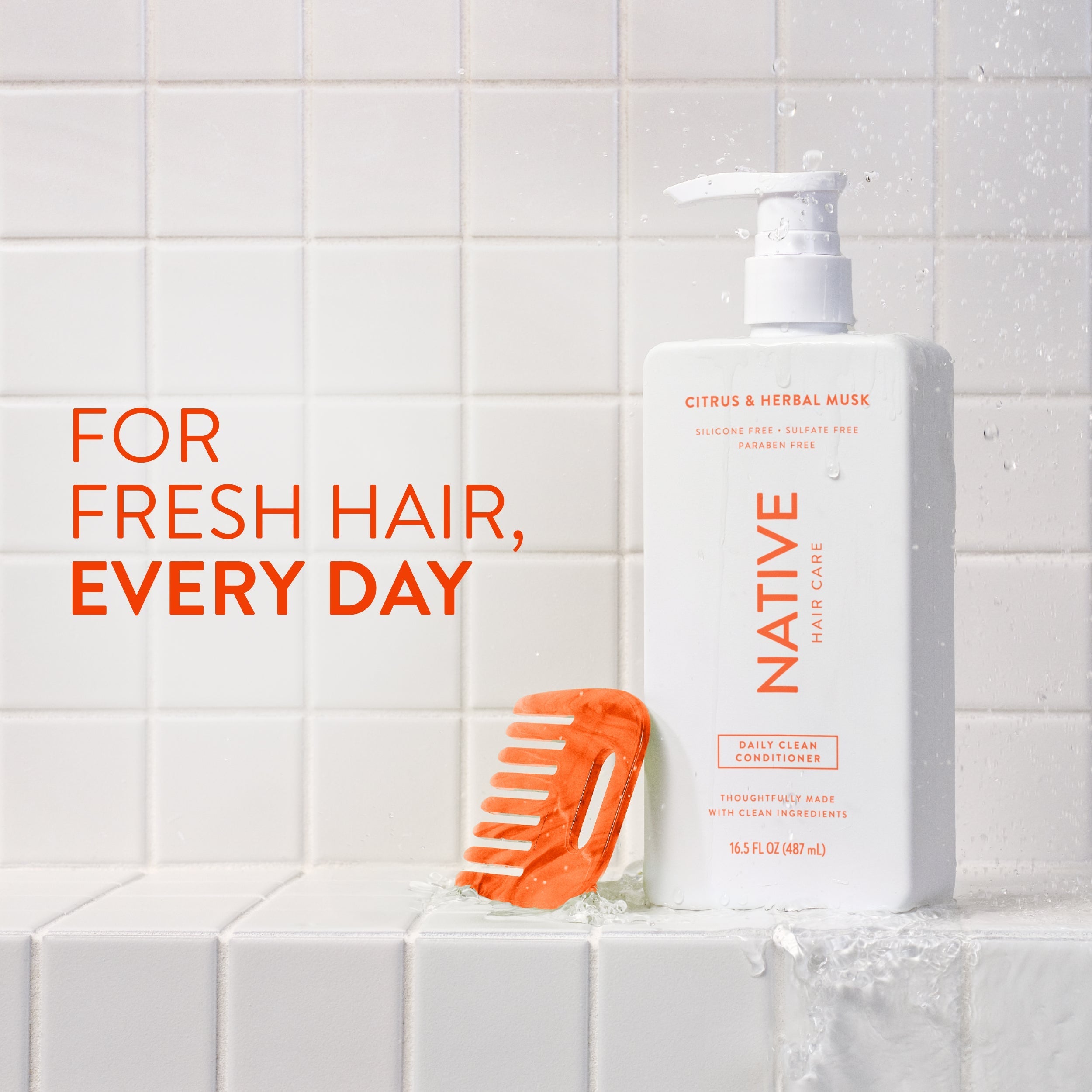 Daily Clean Conditioner Classic Citrus and Herbal Musk 16.5oz Daily Routine