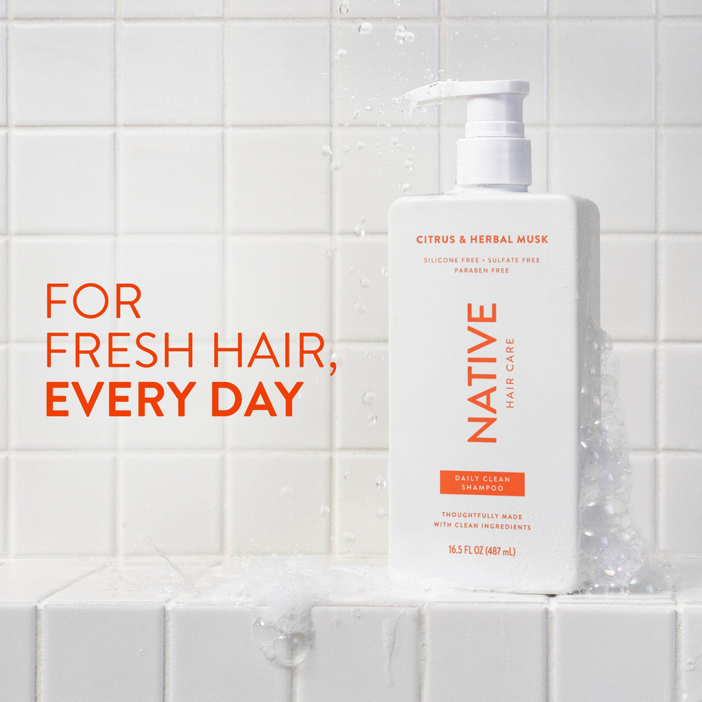 Daily Clean Shampoo Classic Citrus and Herbal Musk 16.5oz Daily Routine
