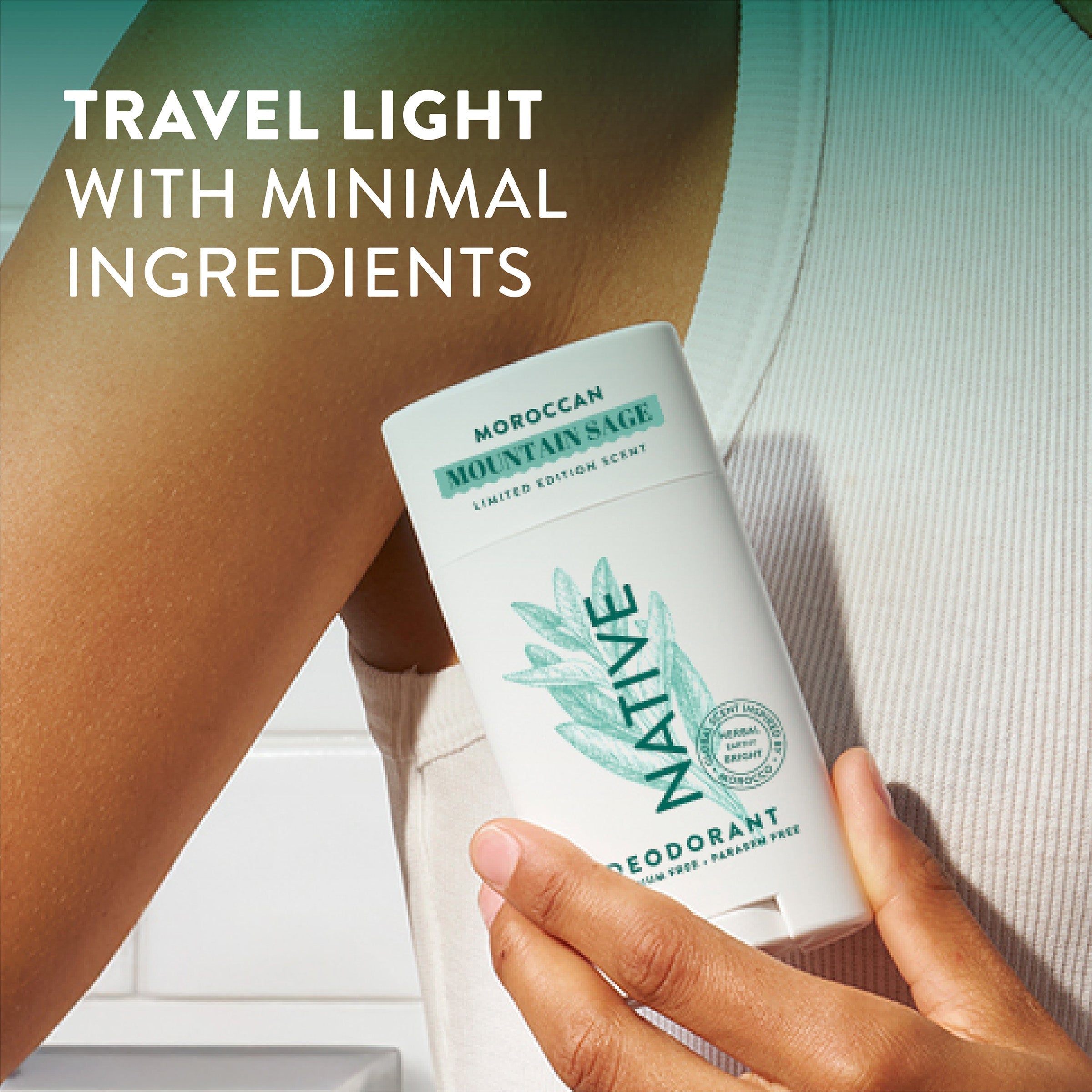 Deodorant Stick Limited Edition Moroccan Mountain Sage 2.65oz Daily Routine