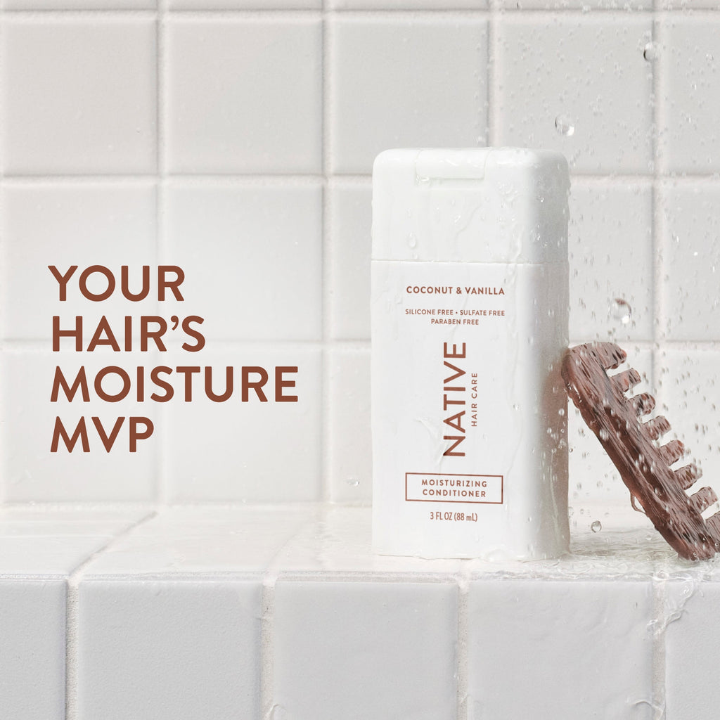 Mini Moisturizing Conditioner Classic Coconut and Vanilla 3oz Daily Routine
