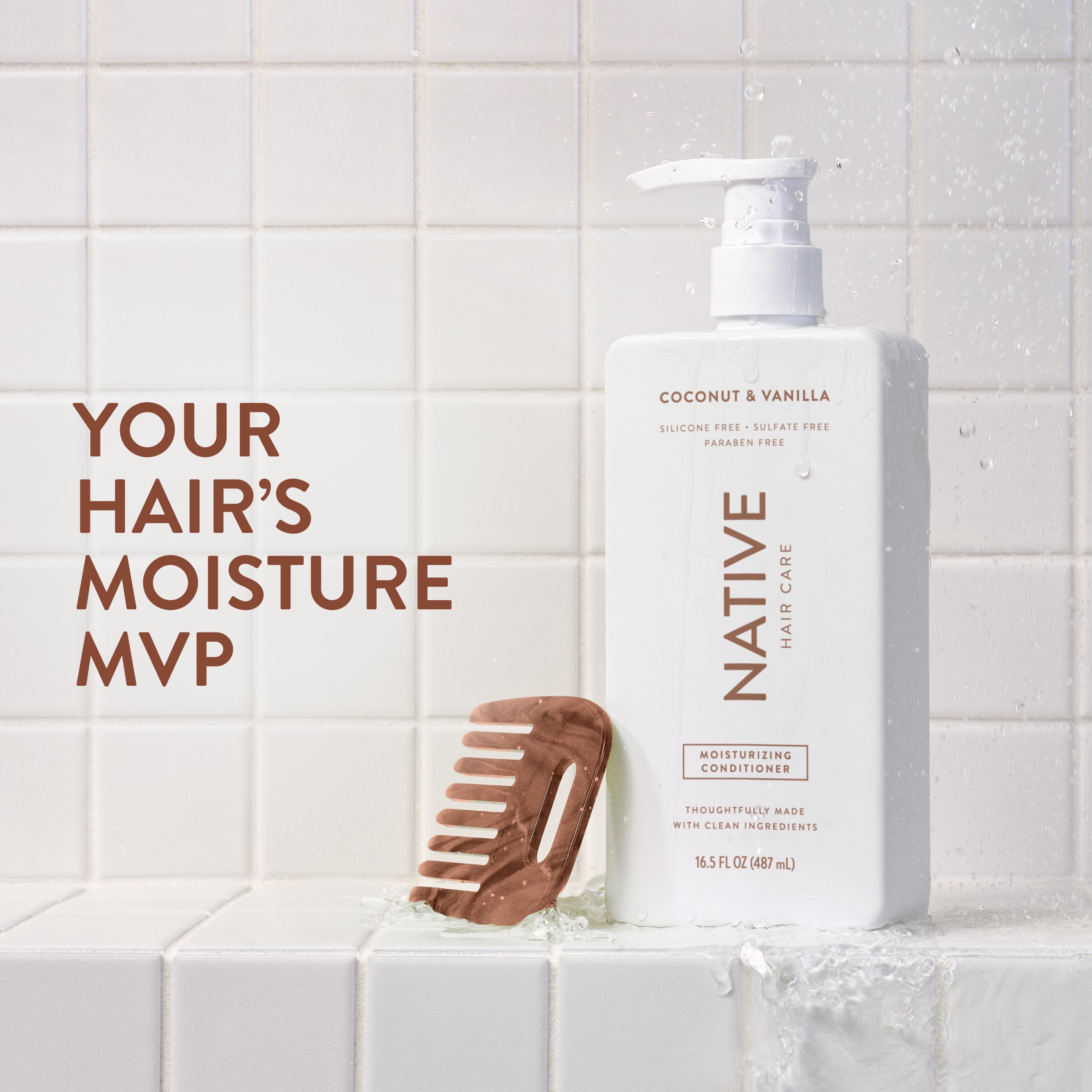 Moisturizing Conditioner Classic Coconut and Vanilla 16.5oz Daily Routine