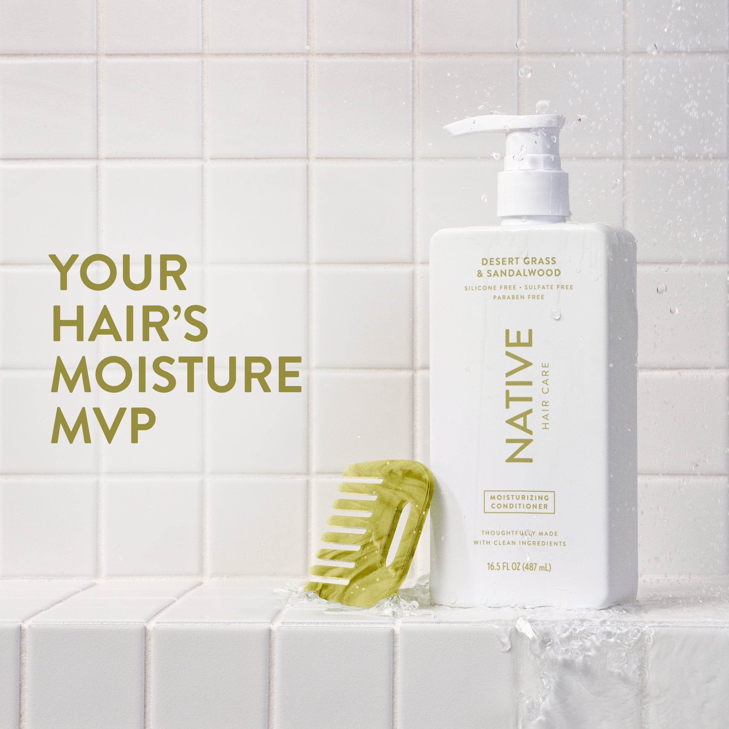 Moisturizing Conditioner Classic Desert Grass and Sandalwood 16.5oz Daily Routine