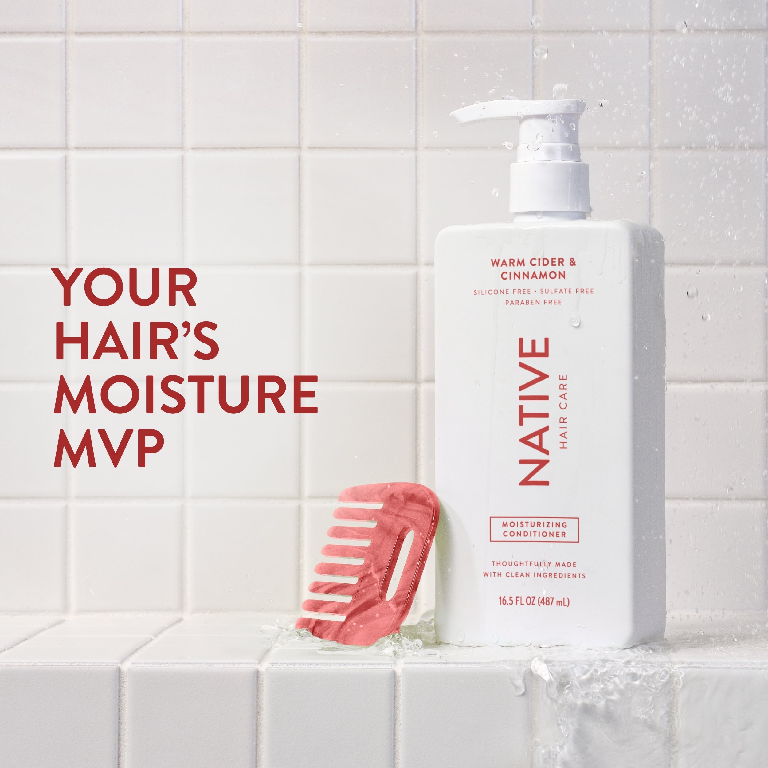 Moisturizing Conditioner Classic Warm Cider and Cinnamon 16.5oz Daily Routine