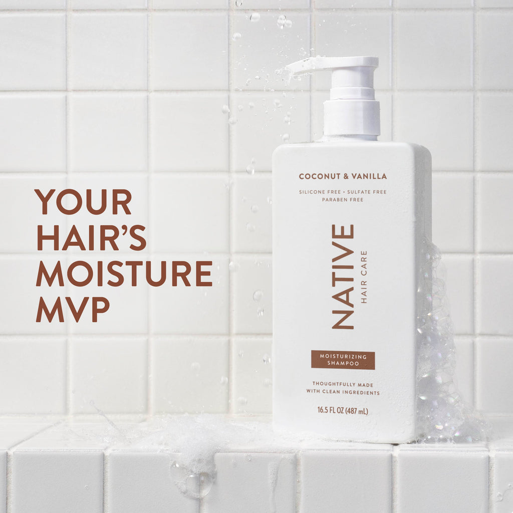 Moisturizing Shampoo Classic Coconut and Vanilla 16.5oz Daily Routine