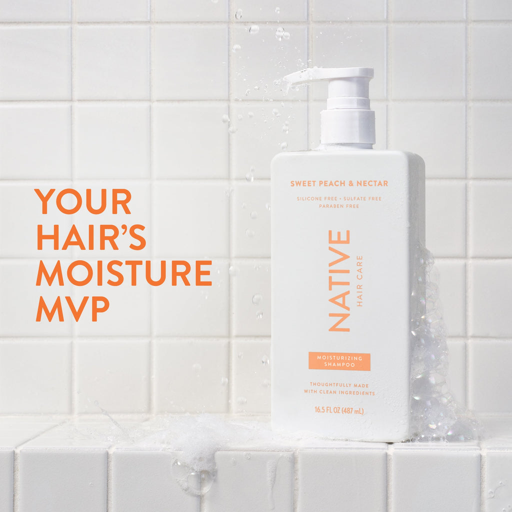 Moisturizing Shampoo Classic Sweet Peach and Nectar 16.5oz Daily Routine