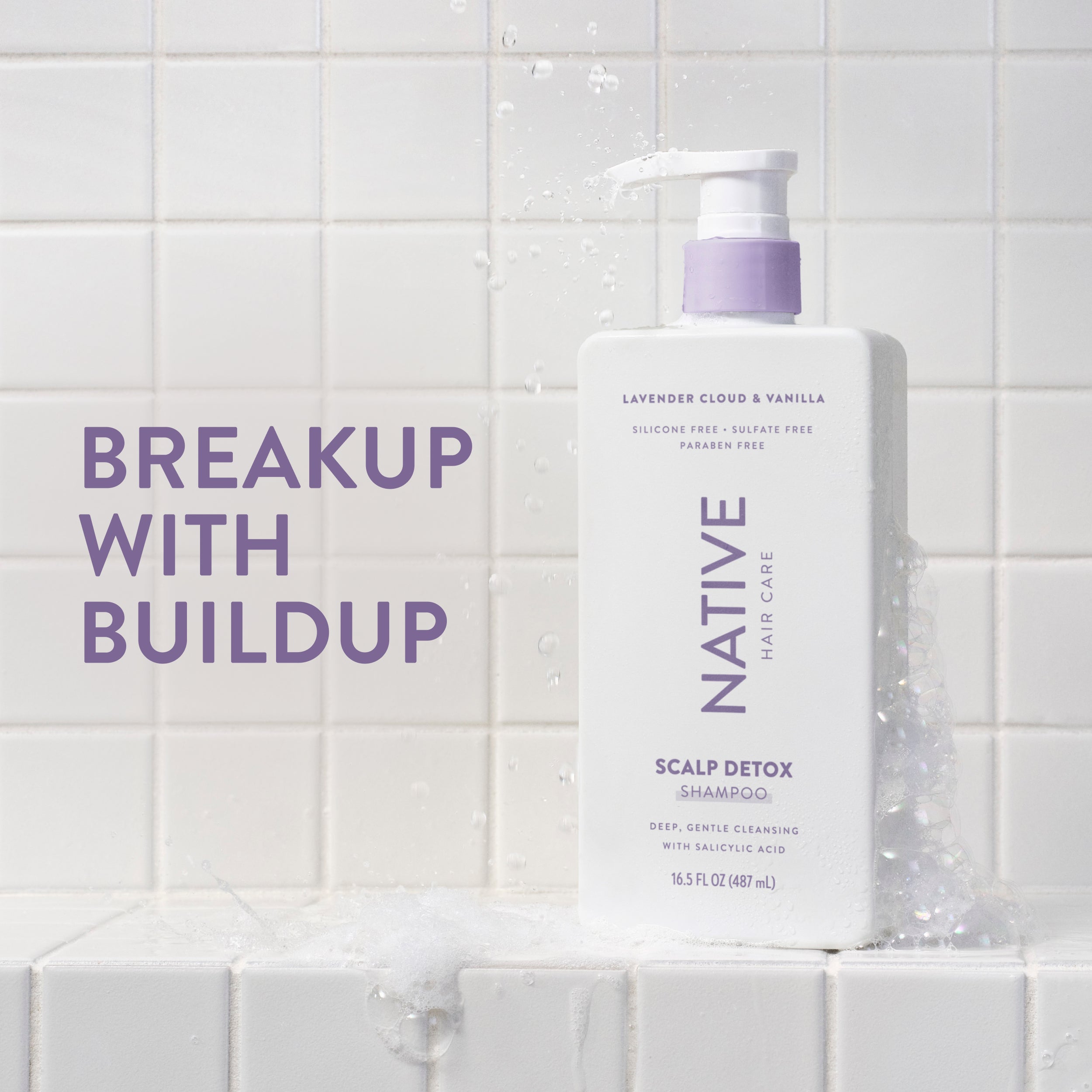 Scalp Clarifying Shampoo Classic Lavender Cloud and Vanilla 16.5oz Daily Routine