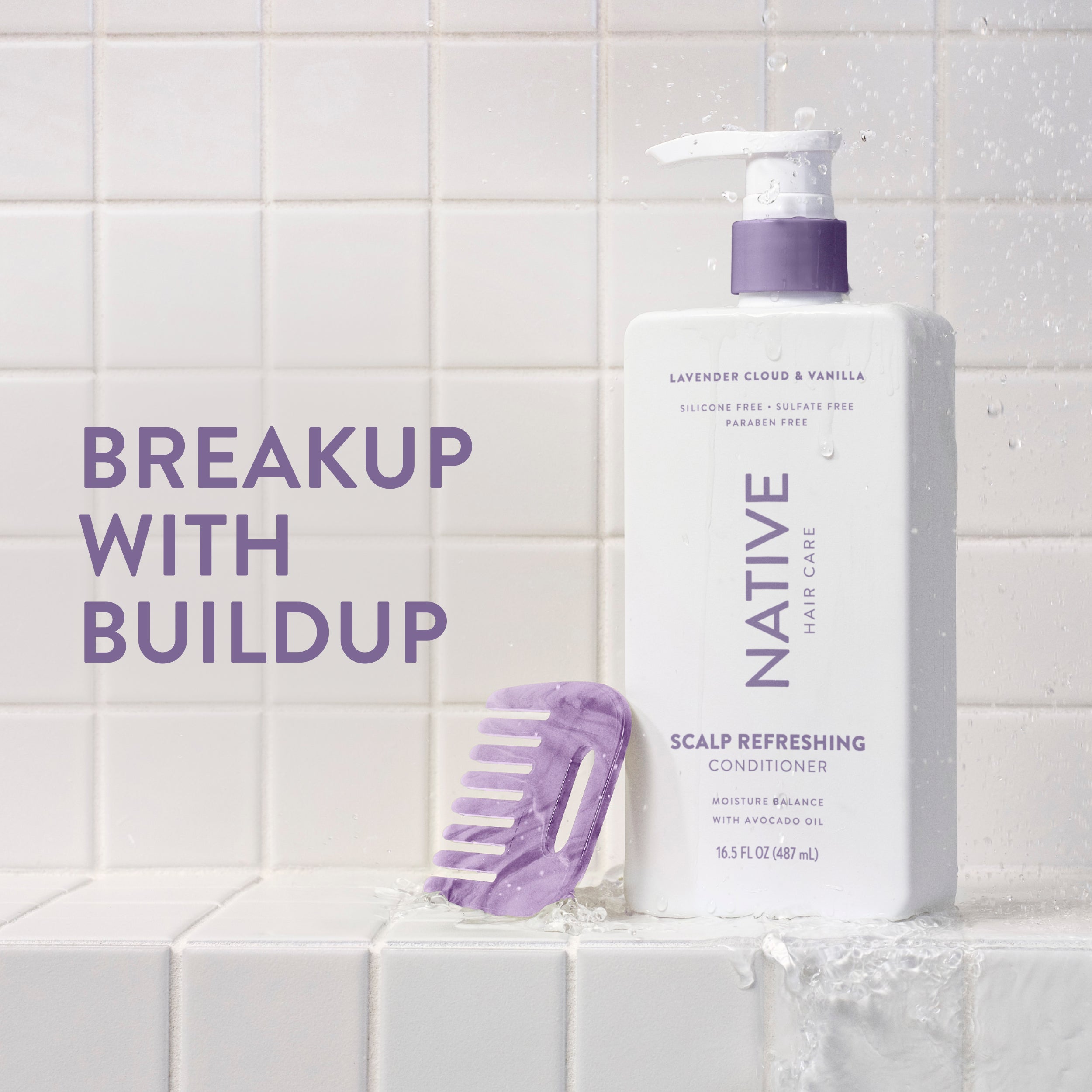 Scalp Refreshing Conditioner Classic Lavender Cloud and Vanilla 16.5oz Daily Routine