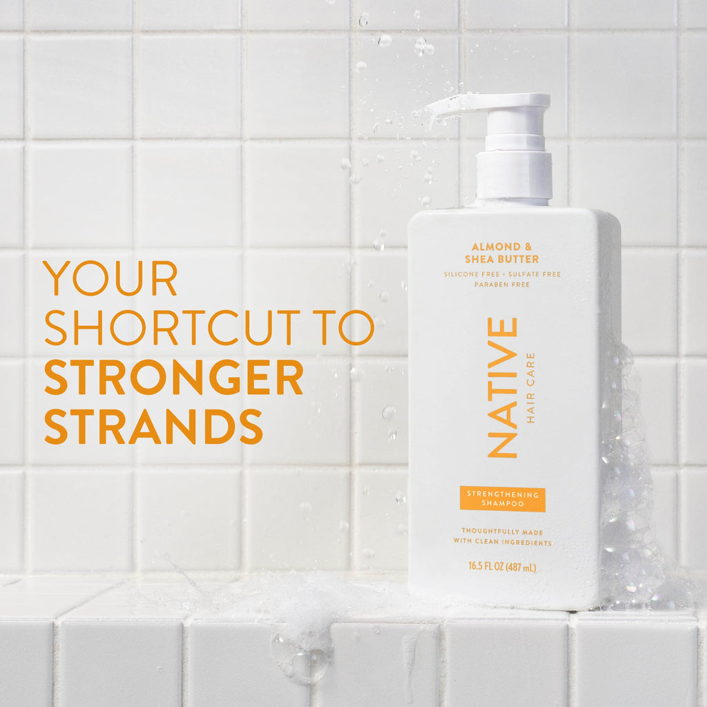 Strengthening Shampoo Classic Almond and Shea Butter 16.5oz Daily Routine
