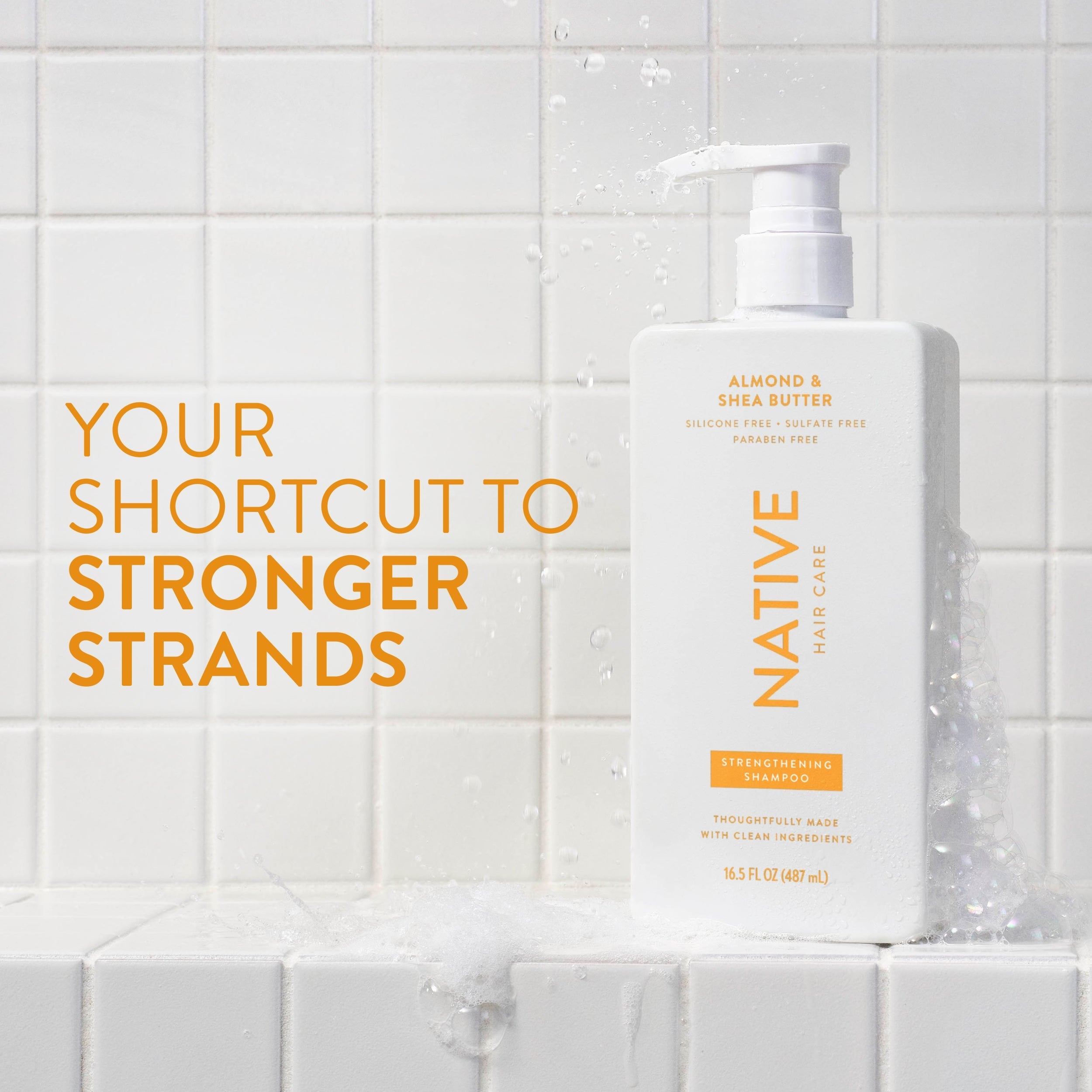 Strengthening Shampoo Classic Almond and Shea Butter 16.5oz Daily Routine
