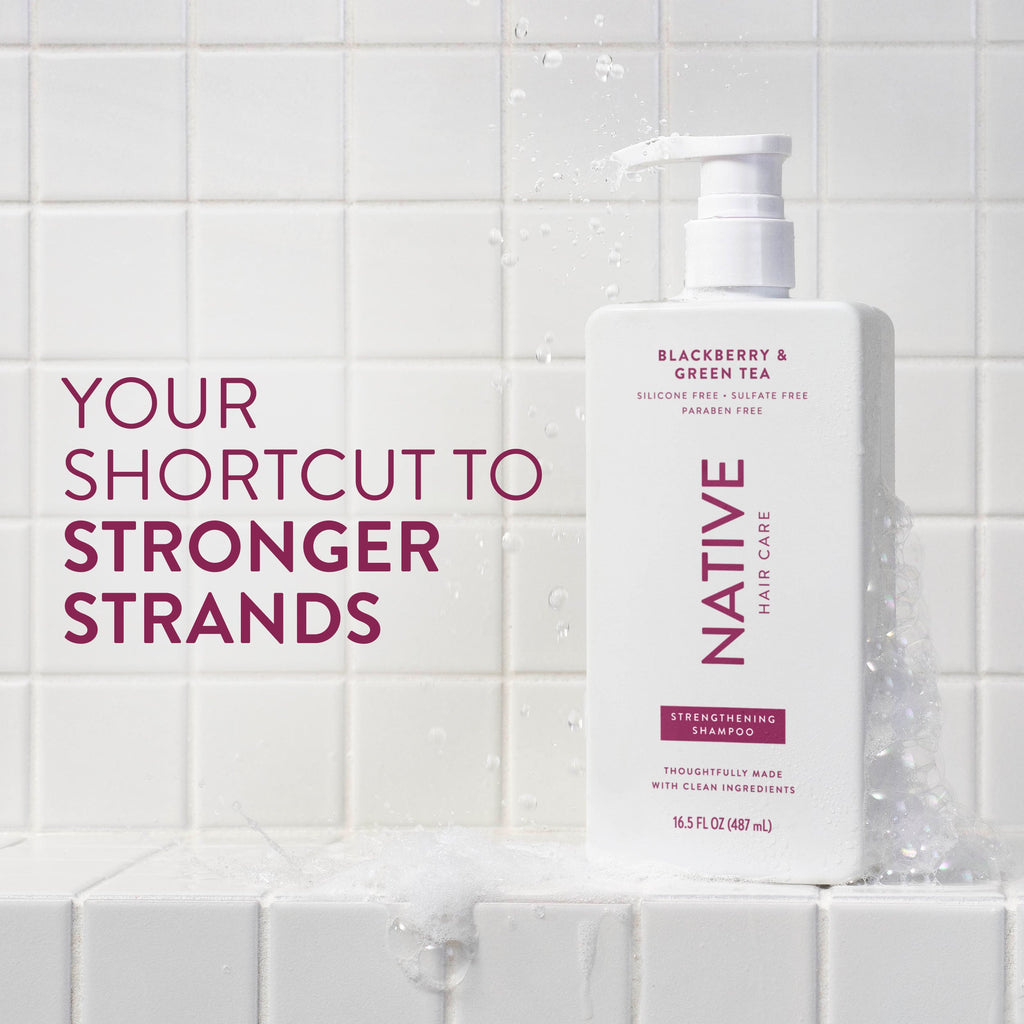 Strengthening Shampoo Classic Blackberry and Green Tea 16.5oz Daily Routine