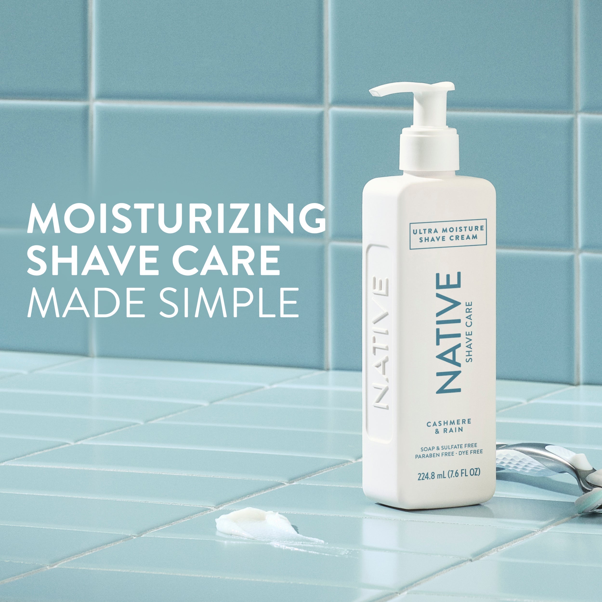 Ultra Moisture Shave Cream Classic Cashmere and Rain 7.6oz Daily Routine