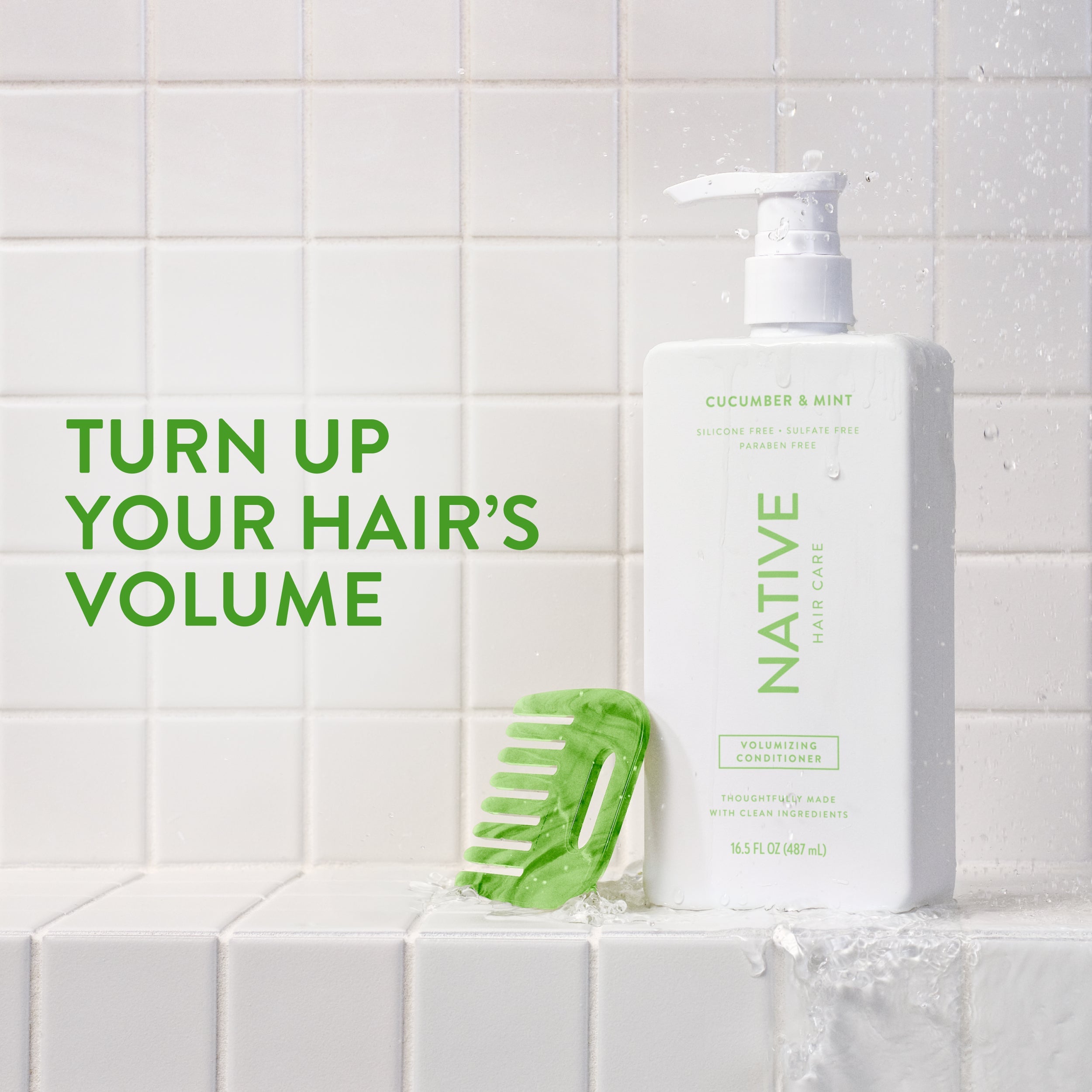 Volumizing Conditioner Classic Cucumber and Mint 16.5oz Daily Routine