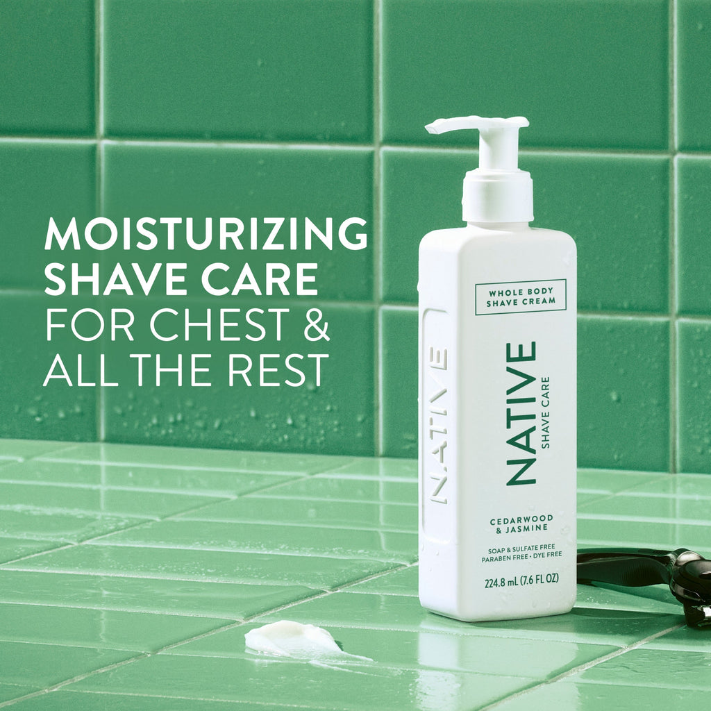 Whole Body Shave Cream Classic Cedarwood and Jasmine 7.6oz Daily Routine