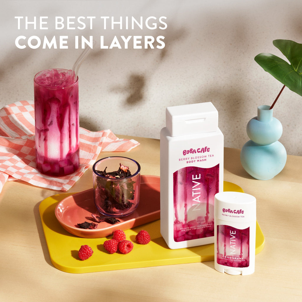 Body Wash Limited Edition Berry Blossom Tea 18oz Daily Routine