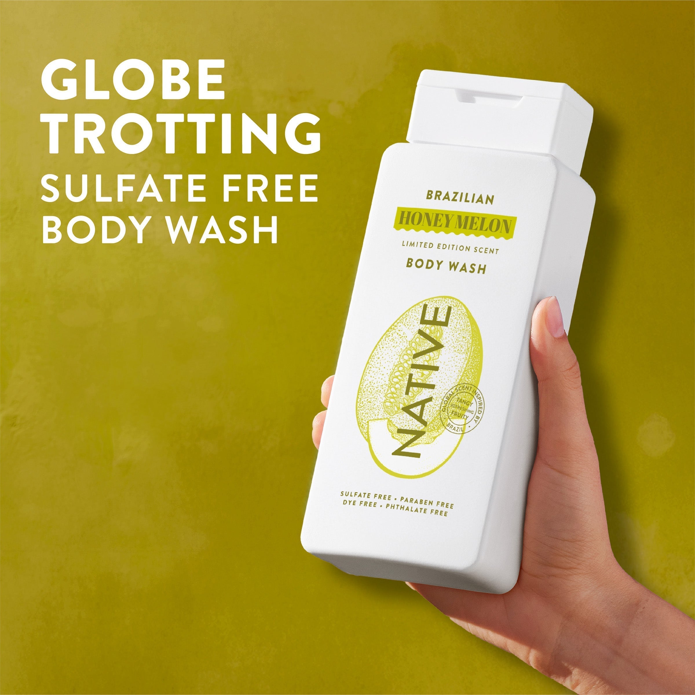 Body Wash Limited Edition Brazilian Honey Melon 18oz Daily Routine