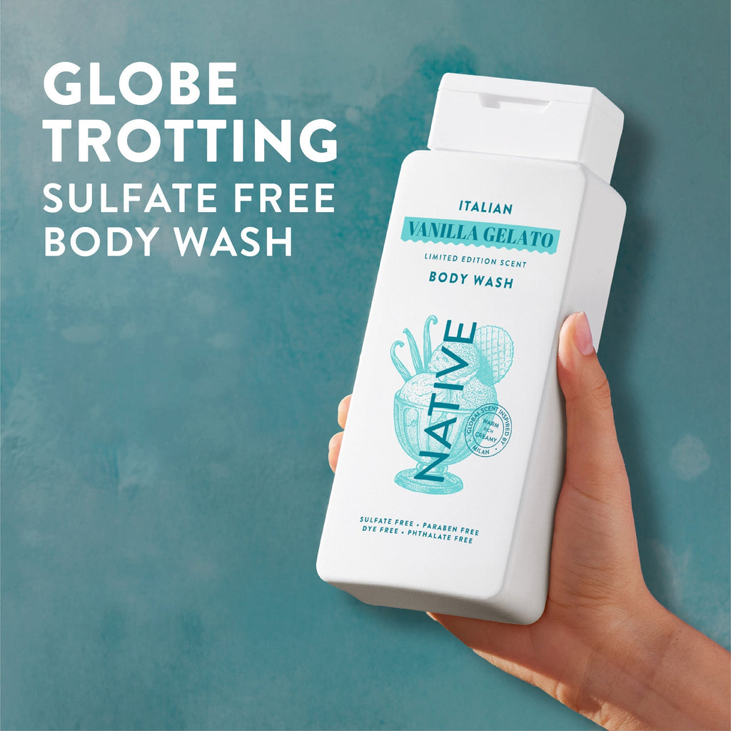 Body Wash Limited Edition Italian Vanilla Gelato 18oz Daily Routine