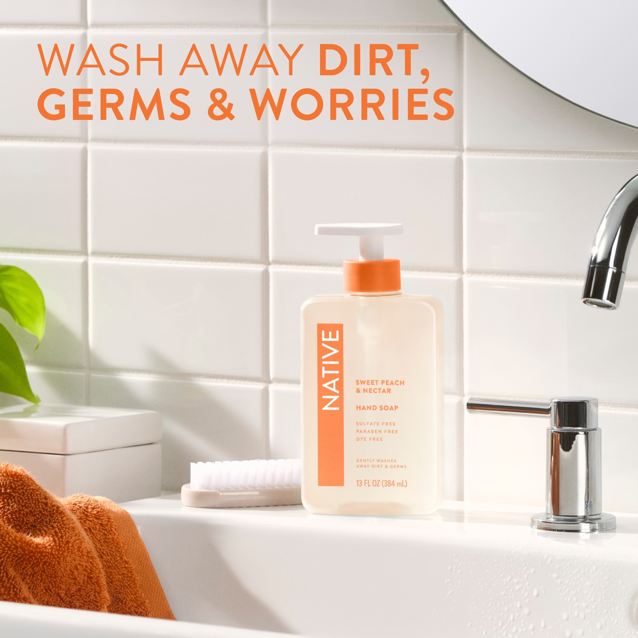 Hand Soap Classic Sweet Peach and Nectar 13oz Daily Routine