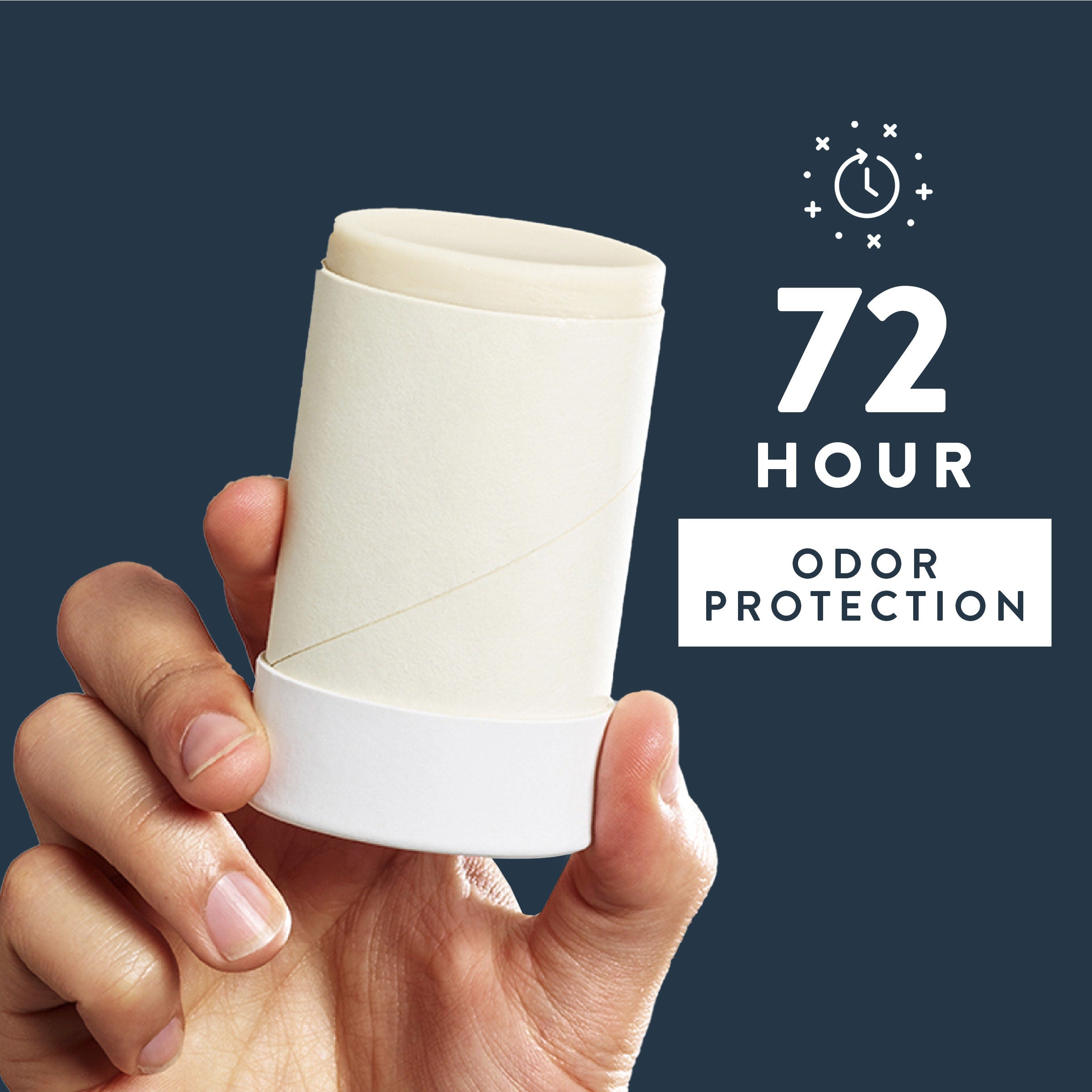 Plastic Free Deodorant Stick Classic Charcoal 2.65oz Daily Routine