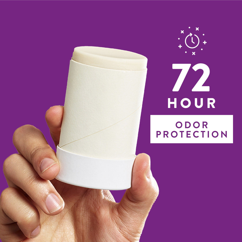 Plastic Free Deodorant Stick Classic Lavender and Rose 2.65oz Daily Routine