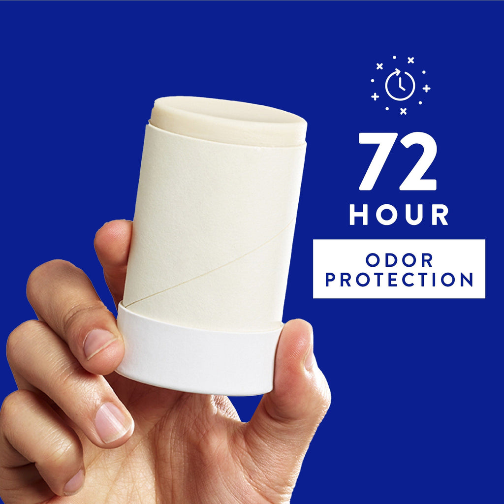 Plastic Free Deodorant Stick Classic Unscented 2.65oz Daily Routine