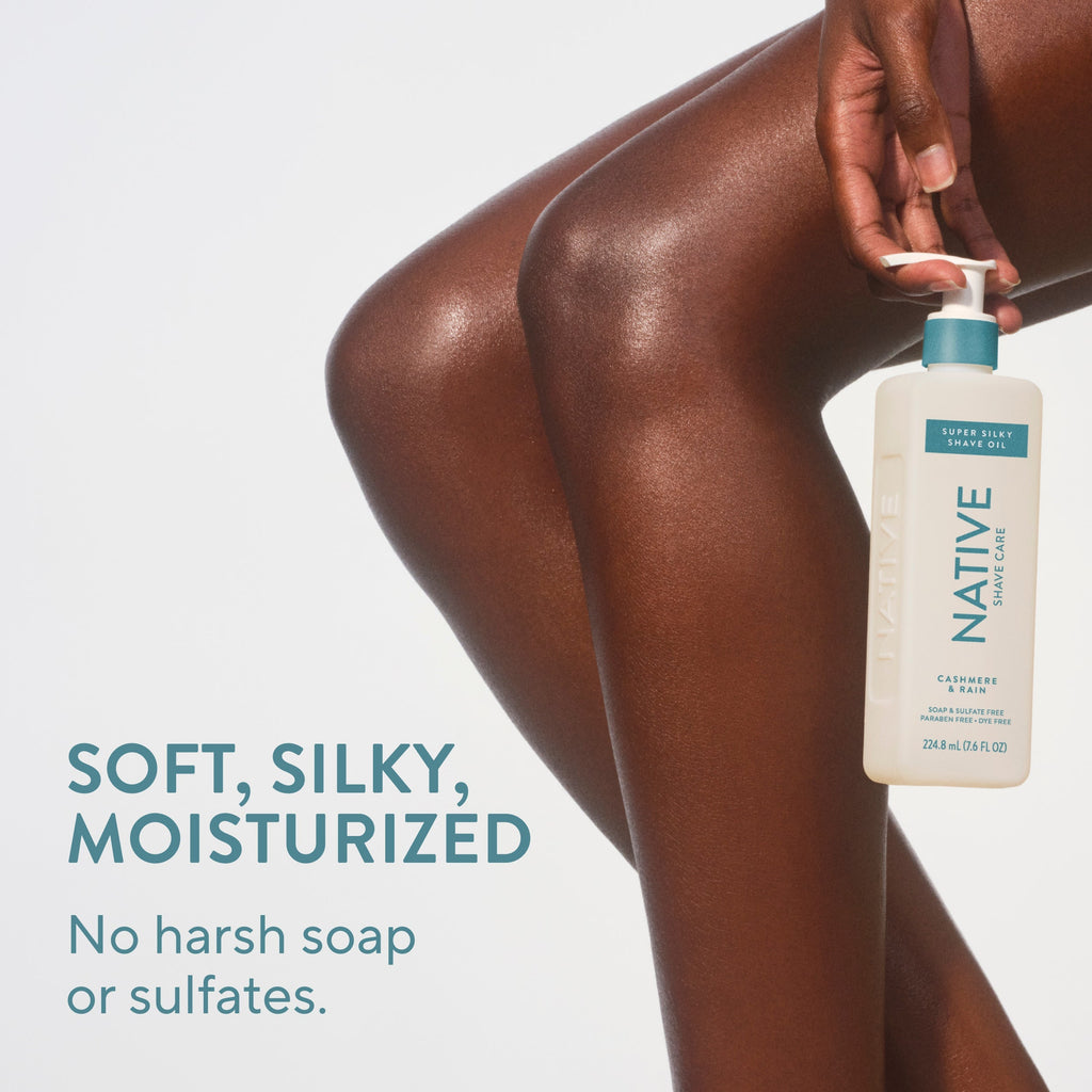 Silky Smooth Shave Oil Classic Cashmere and Rain 7.6oz Daily Routine