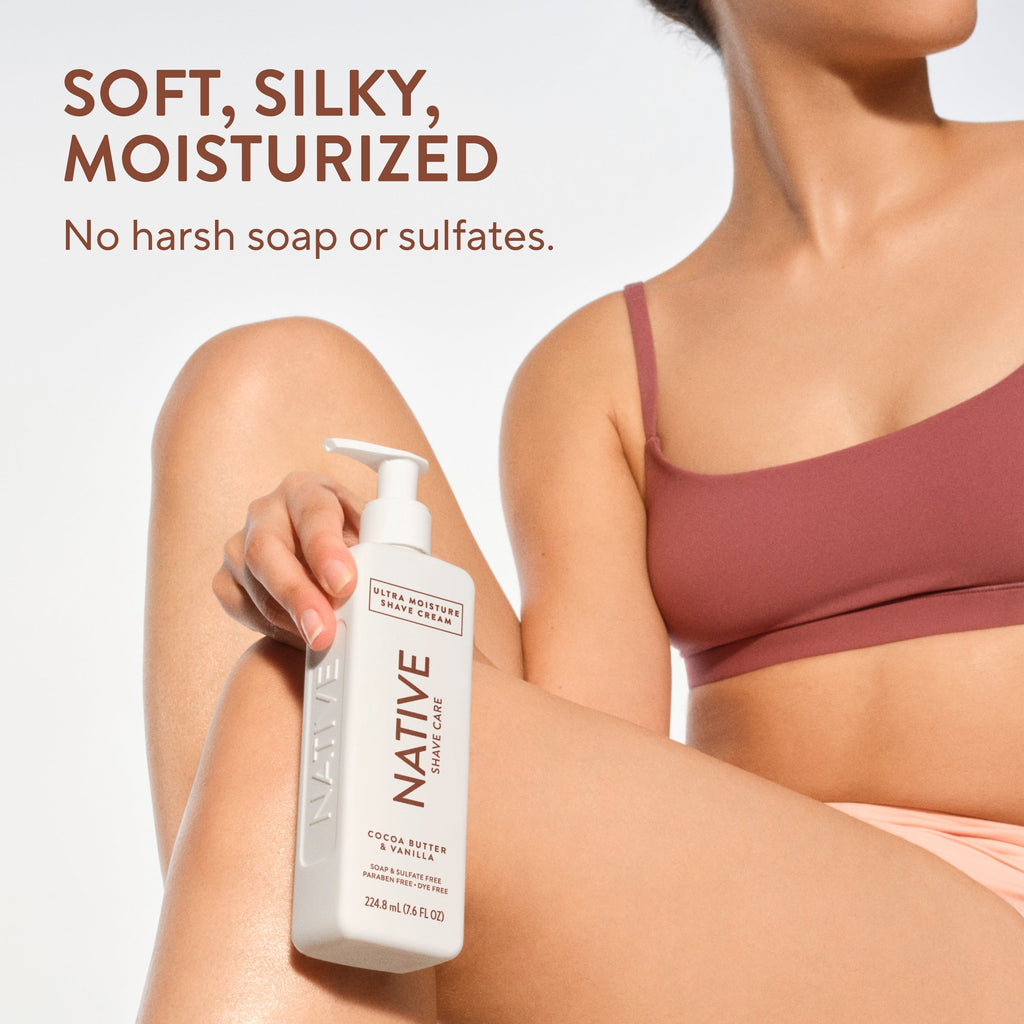 Ultra Moisture Shave Cream Classic Cocoa Butter and Vanilla 7.6oz Daily Routine