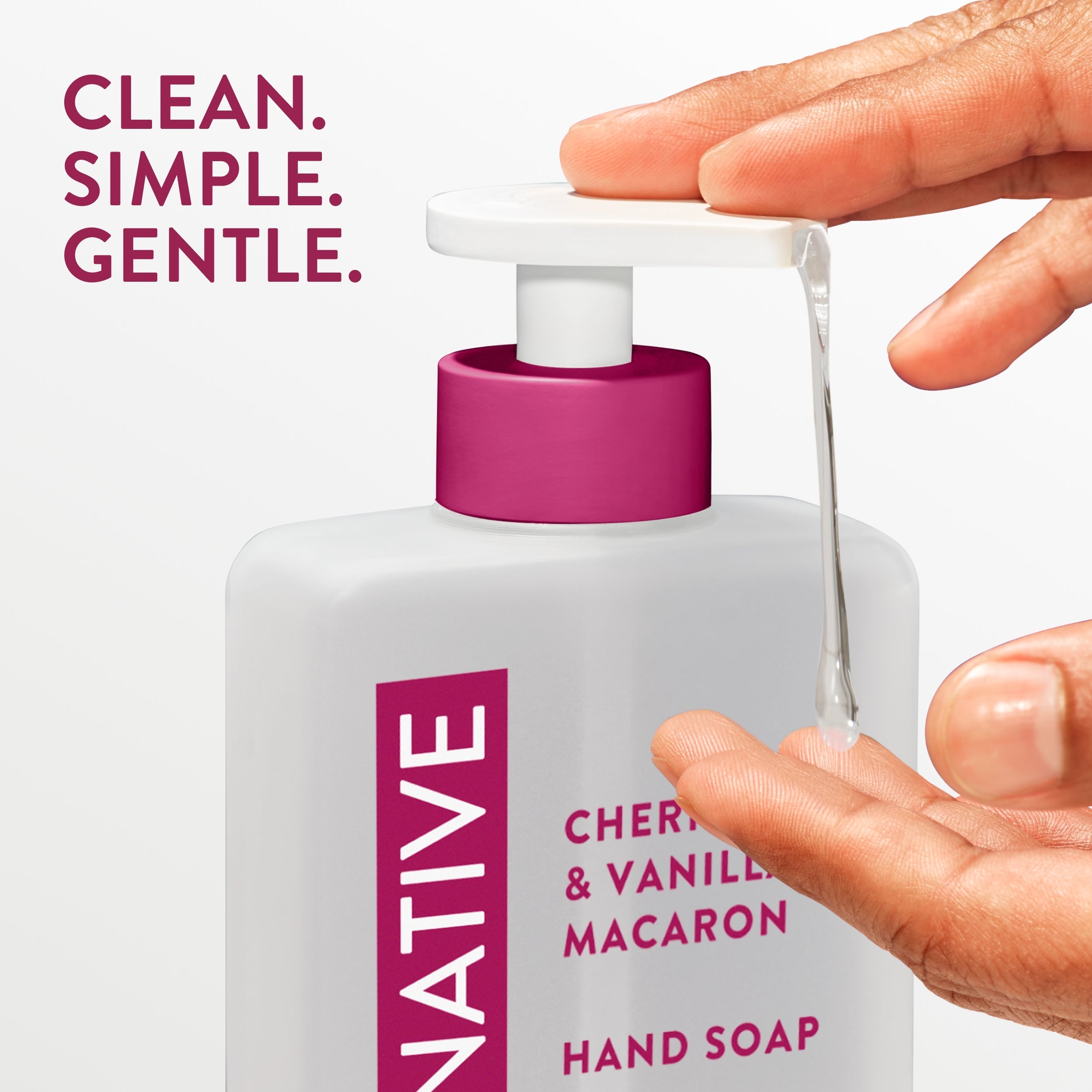 Hand Soap Classic Cherry and Vanilla Macaron 13oz Daily Routine