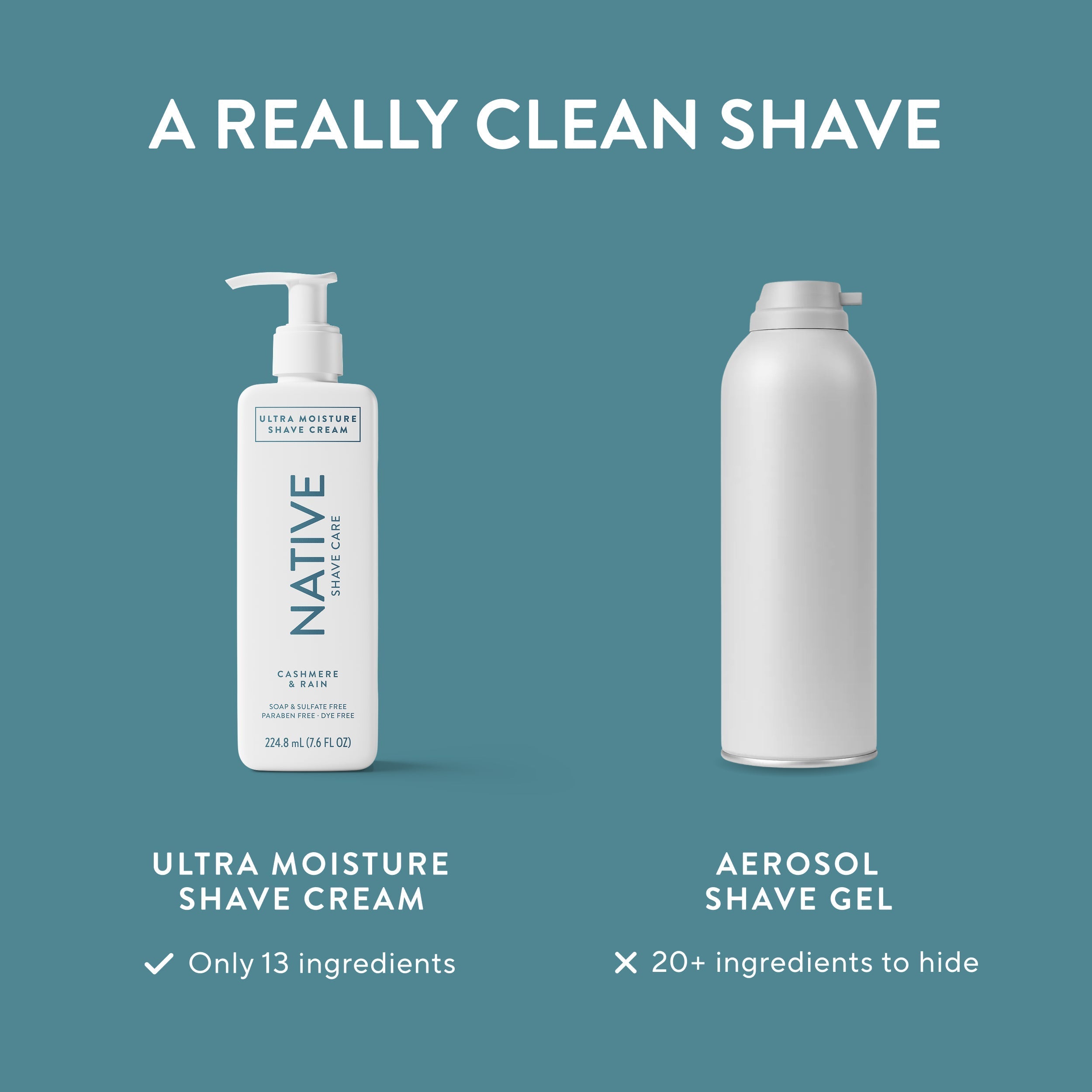 Ultra Moisture Shave Cream Classic Cashmere and Rain 7.6oz Daily Routine