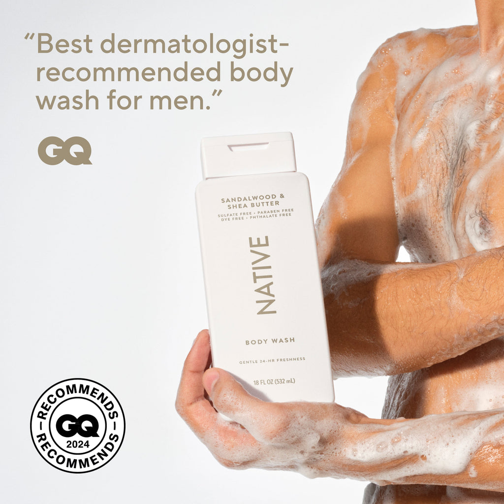 Body Wash Classic Sandalwood and Shea Butter 18oz Daily Routine