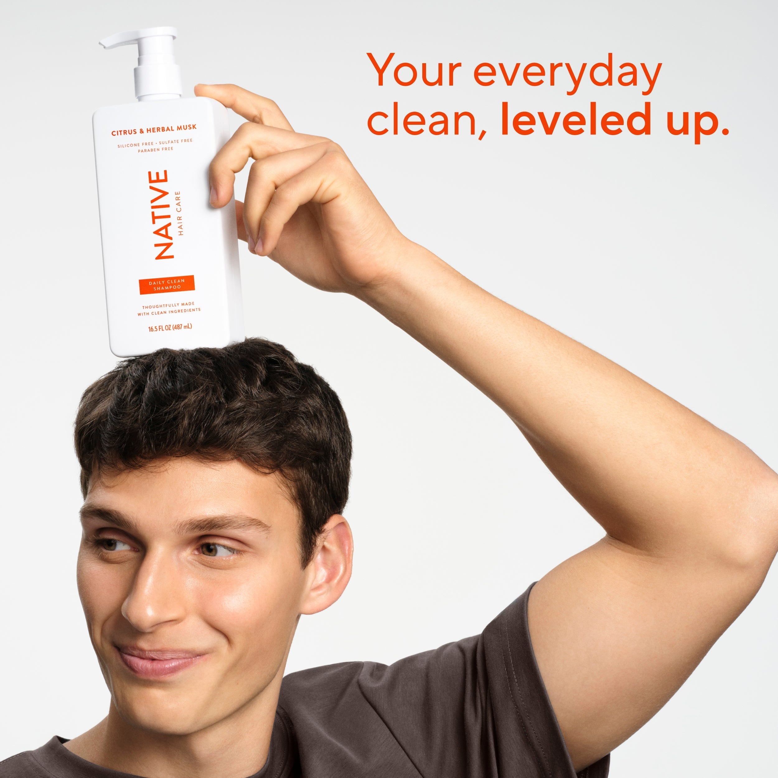Daily Clean Shampoo Classic Citrus and Herbal Musk 16.5oz Daily Routine