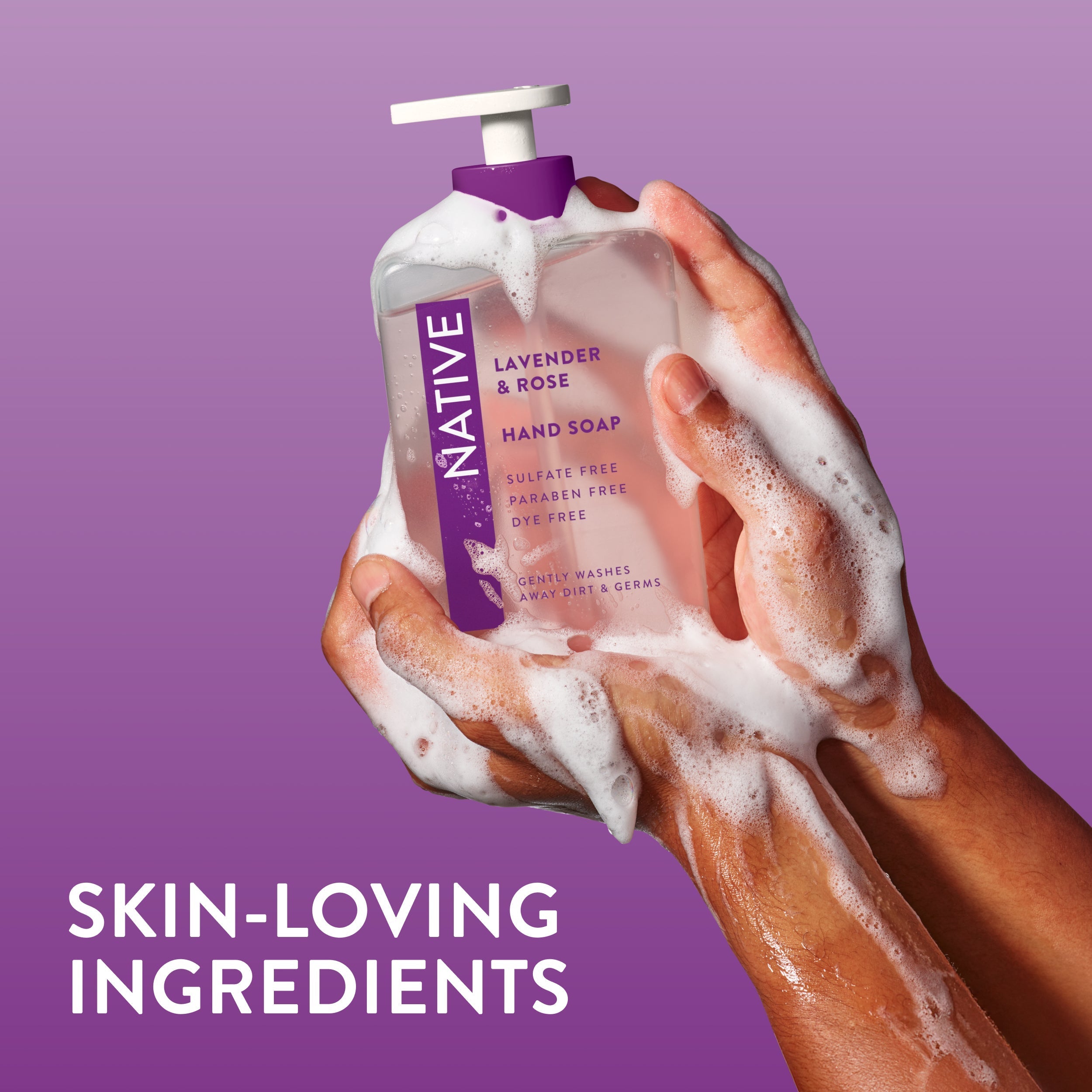 Hand Soap Classic Lavender and Rose 13oz Daily Routine