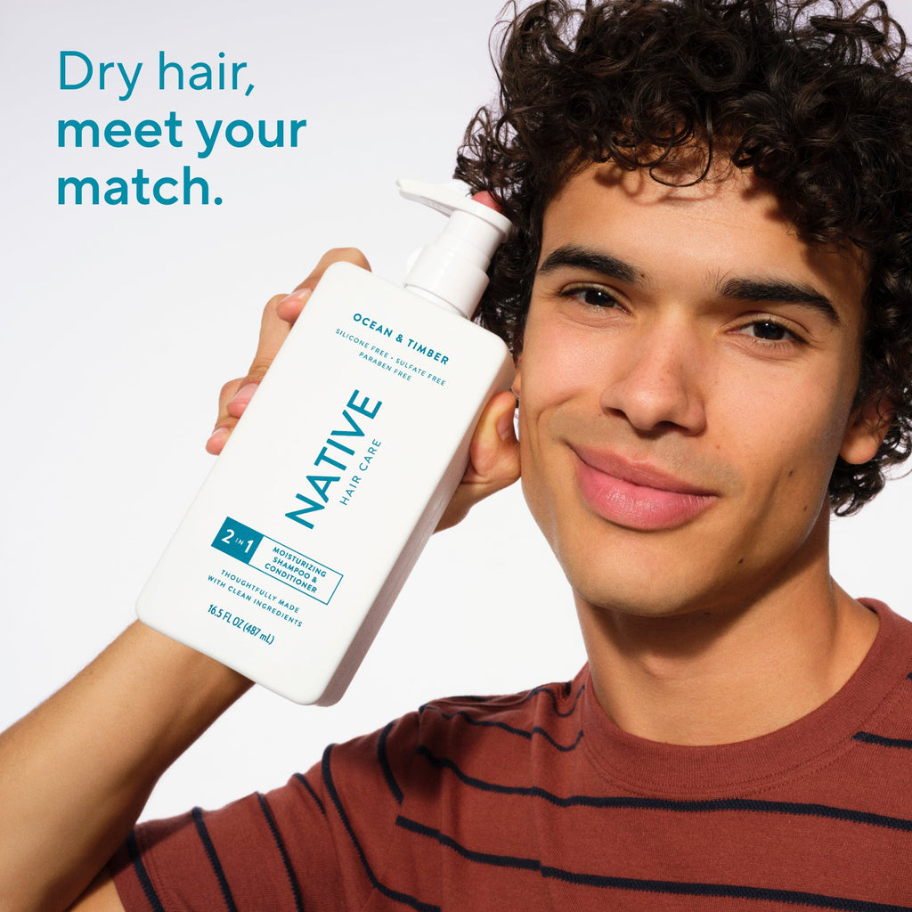 Moisturizing Shampoo Classic Ocean and Timber 16.5oz Daily Routine