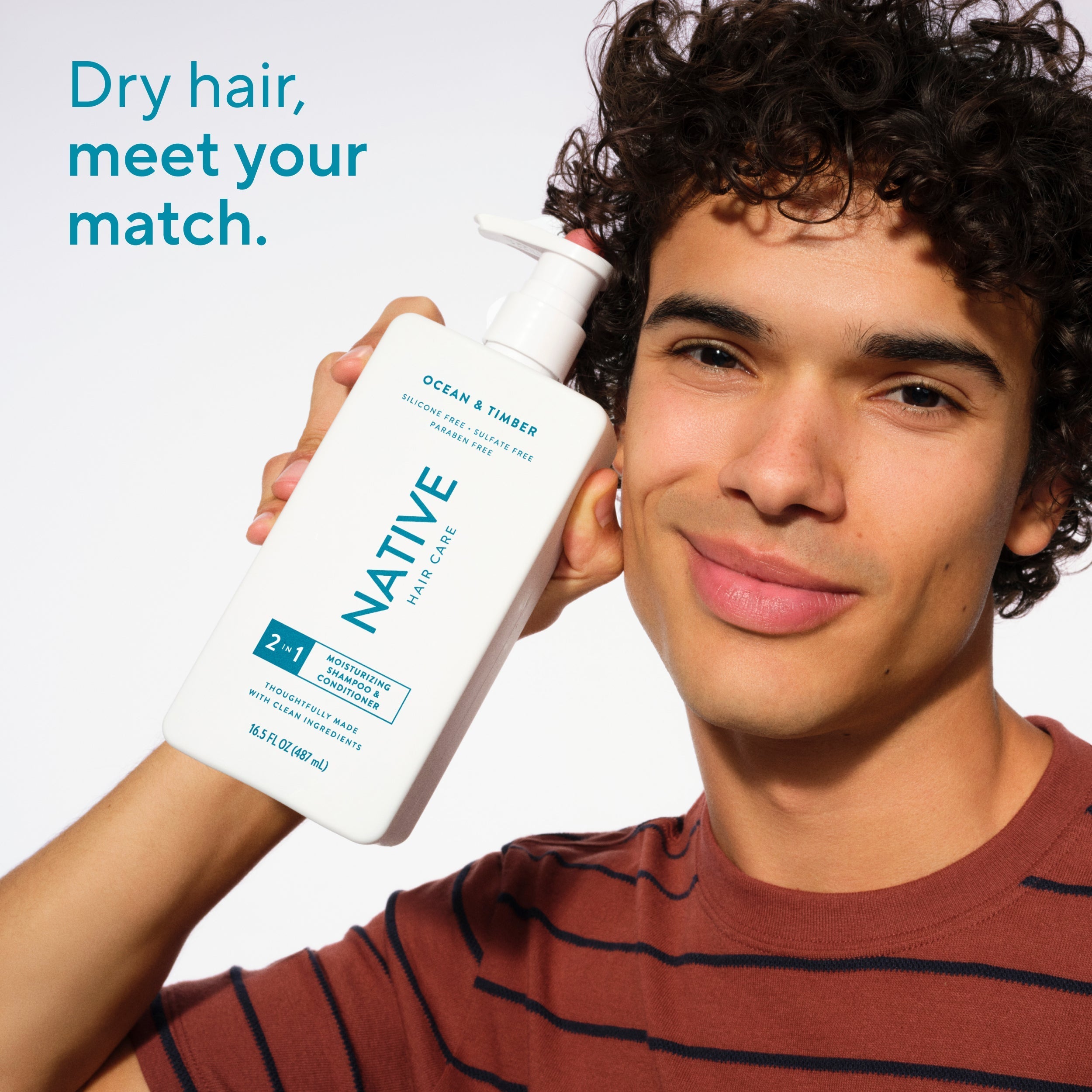 Moisturizing Shampoo Classic Ocean and Timber 16.5oz Daily Routine