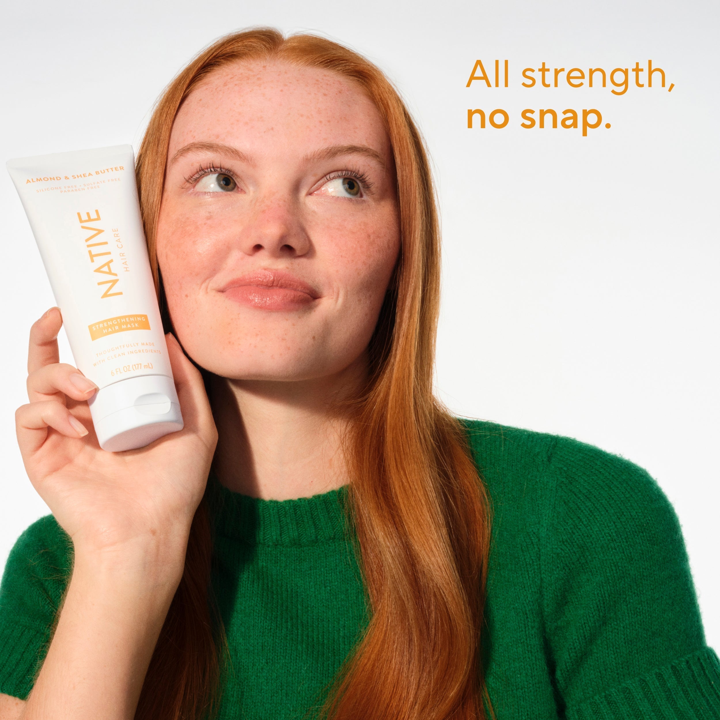Strengthening Hair Mask Classic Almond and Shea Butter 6oz Daily Routine