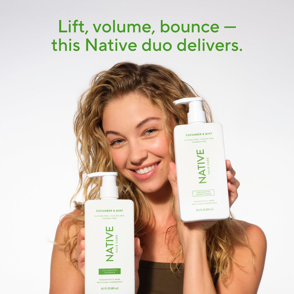 Volumizing Shampoo Classic Cucumber and Mint 16.5oz Daily Routine