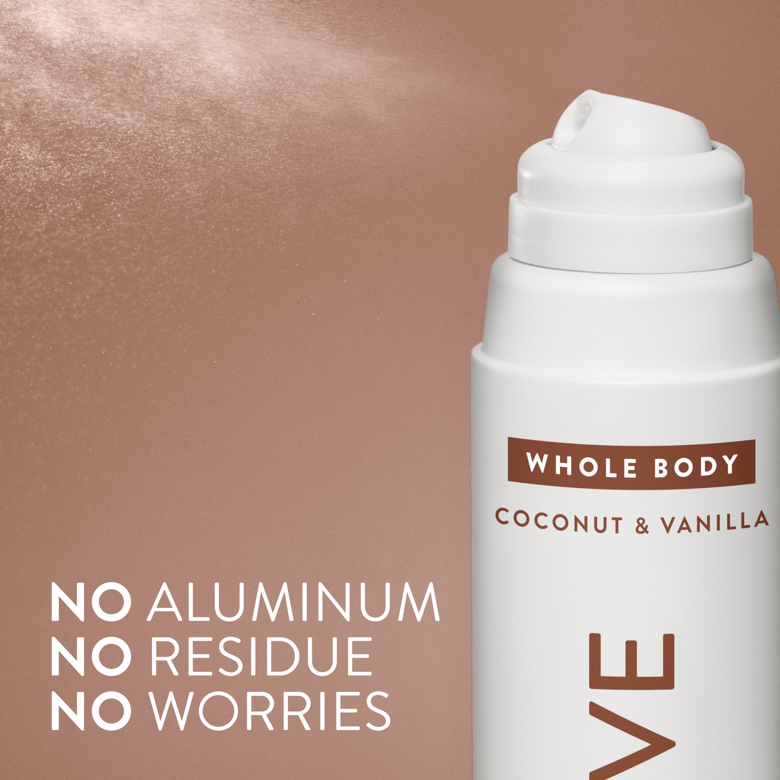 Whole Body Deodorant Spray Classic Coconut and Vanilla 3.5oz Daily Routine