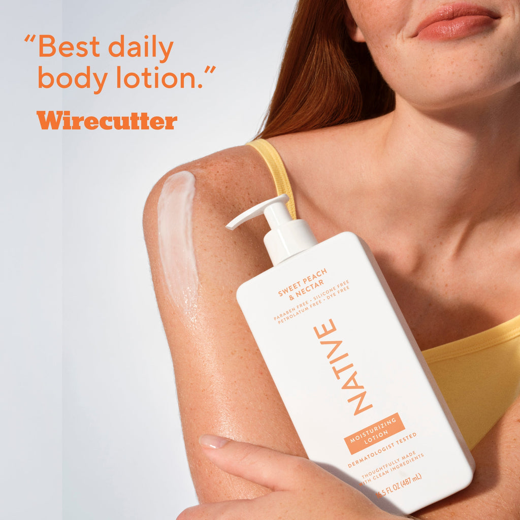 Body Lotion Classic Sweet Peach and Nectar 16.5oz Daily Routine