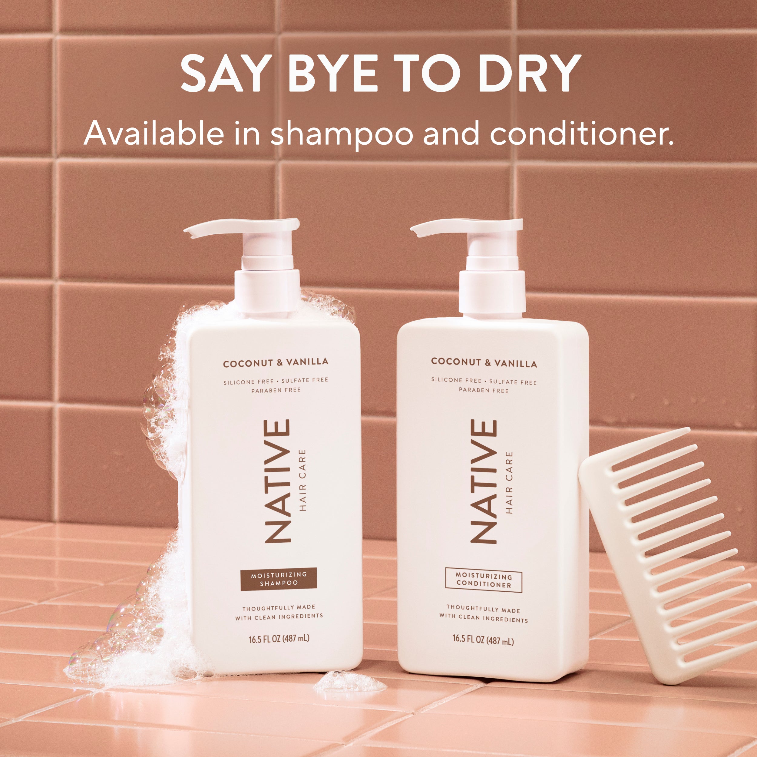 Mini Moisturizing Shampoo Classic Coconut and Vanilla 3oz Daily Routine