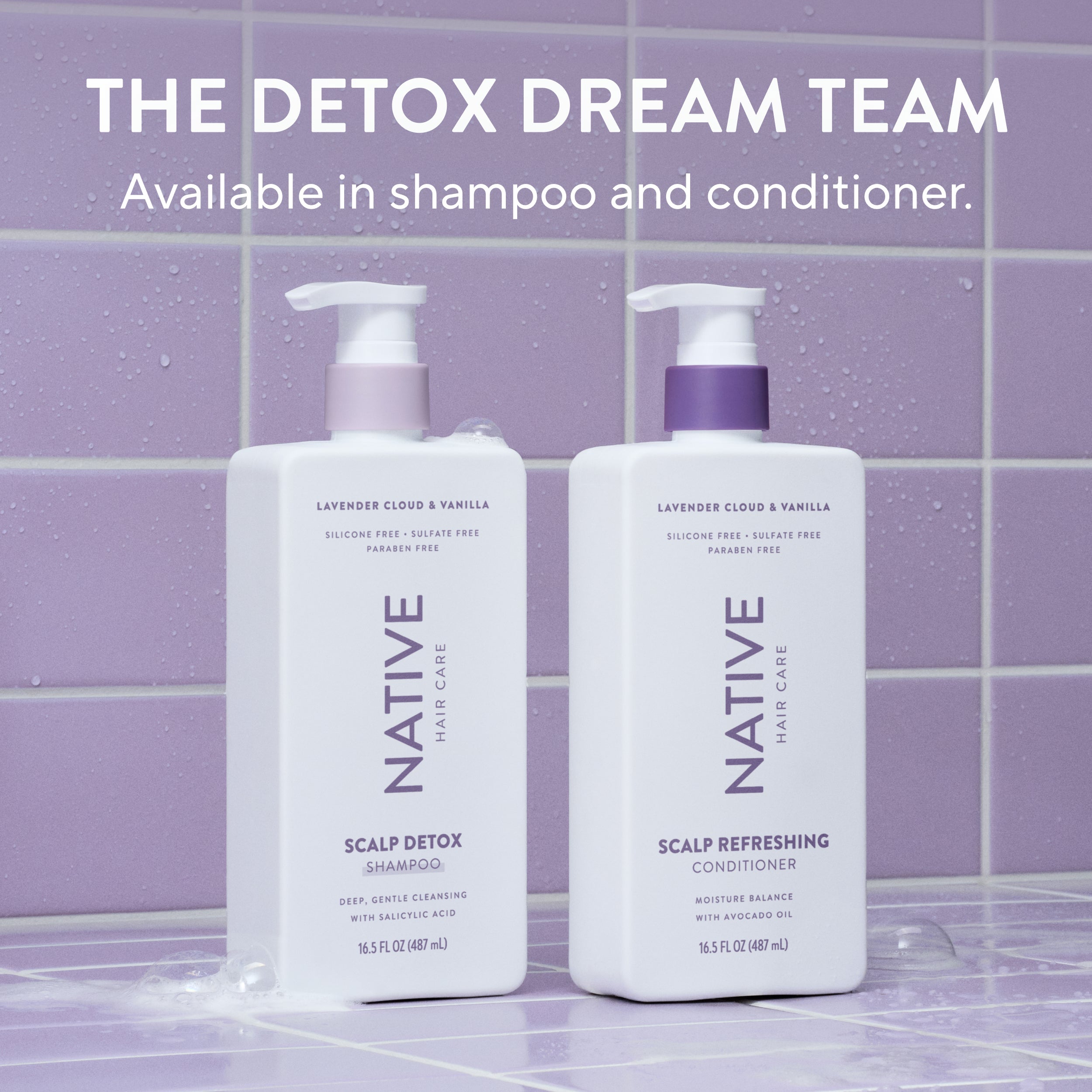 Scalp Refreshing Conditioner Classic Lavender Cloud and Vanilla 16.5oz Daily Routine