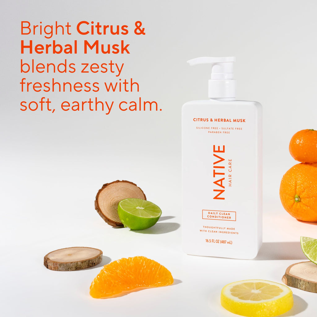 Daily Clean Conditioner Classic Citrus and Herbal Musk 16.5oz Daily Routine