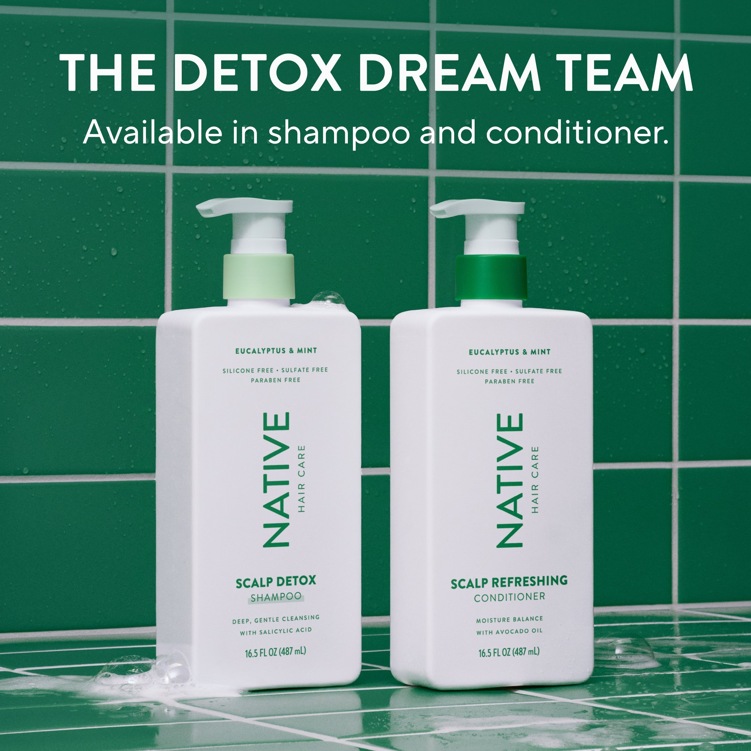 Scalp Clarifying Shampoo Classic Eucalyptus and Mint 16.5oz Daily Routine