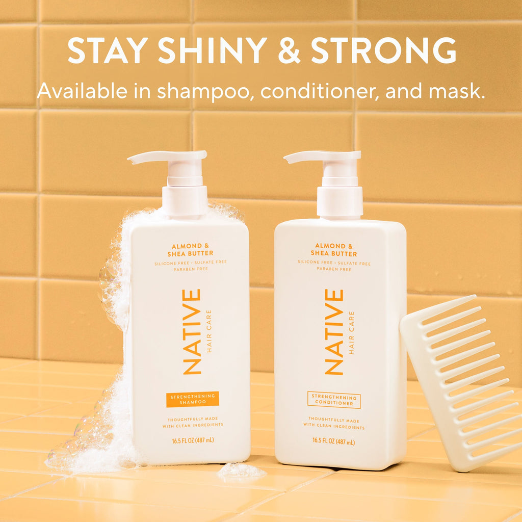 Strengthening Shampoo Classic Almond and Shea Butter 16.5oz Daily Routine